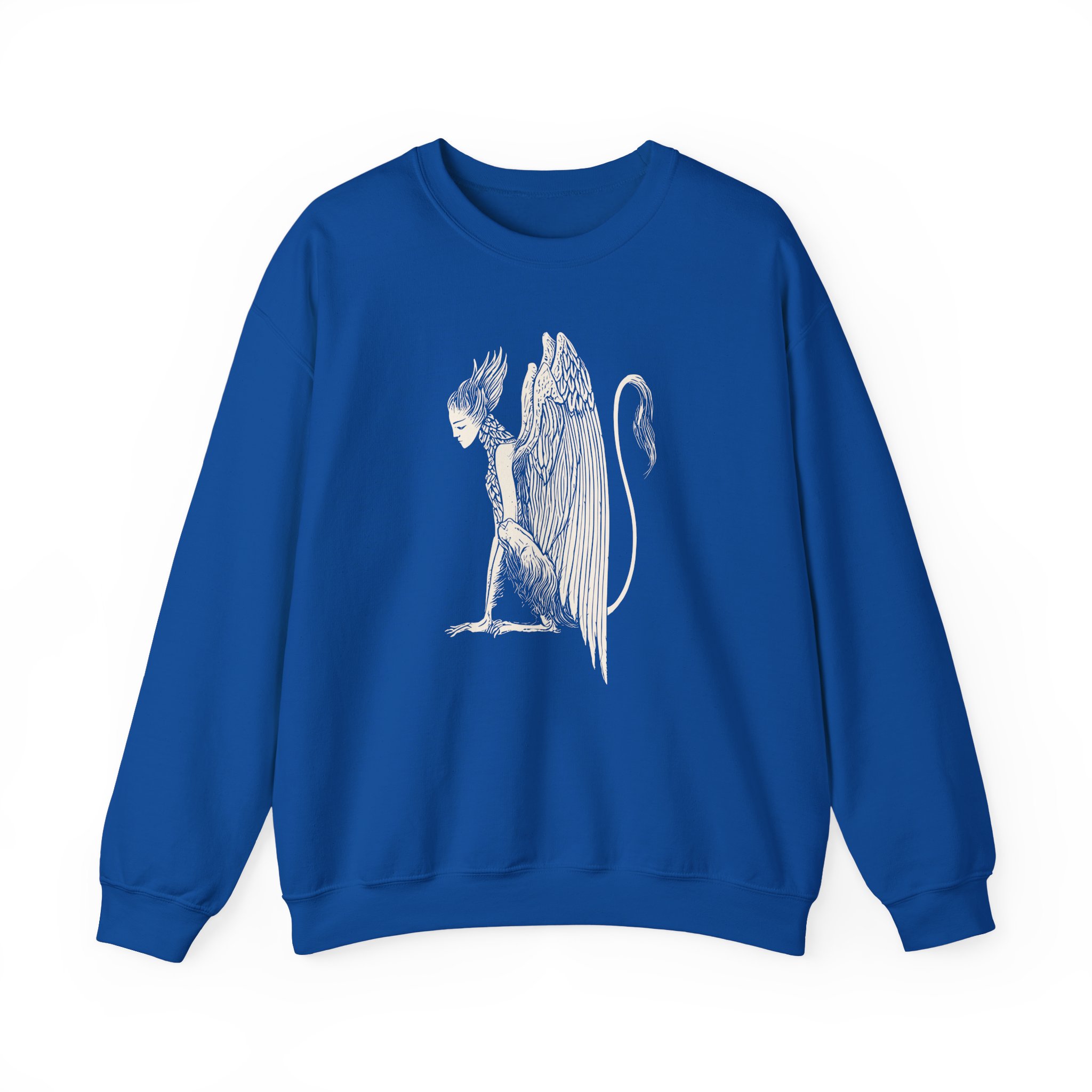 Alcest Spiritual Instinct Back Logo Unisex Heavy Blendâ„¢ Crewneck Sweatshirt