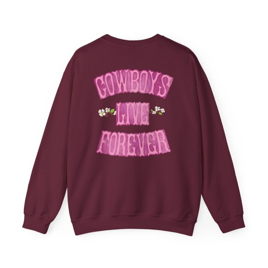 Shaboozey Cowboys Live Forever Unisex Heavy Blend™ Crewneck Sweatshirt