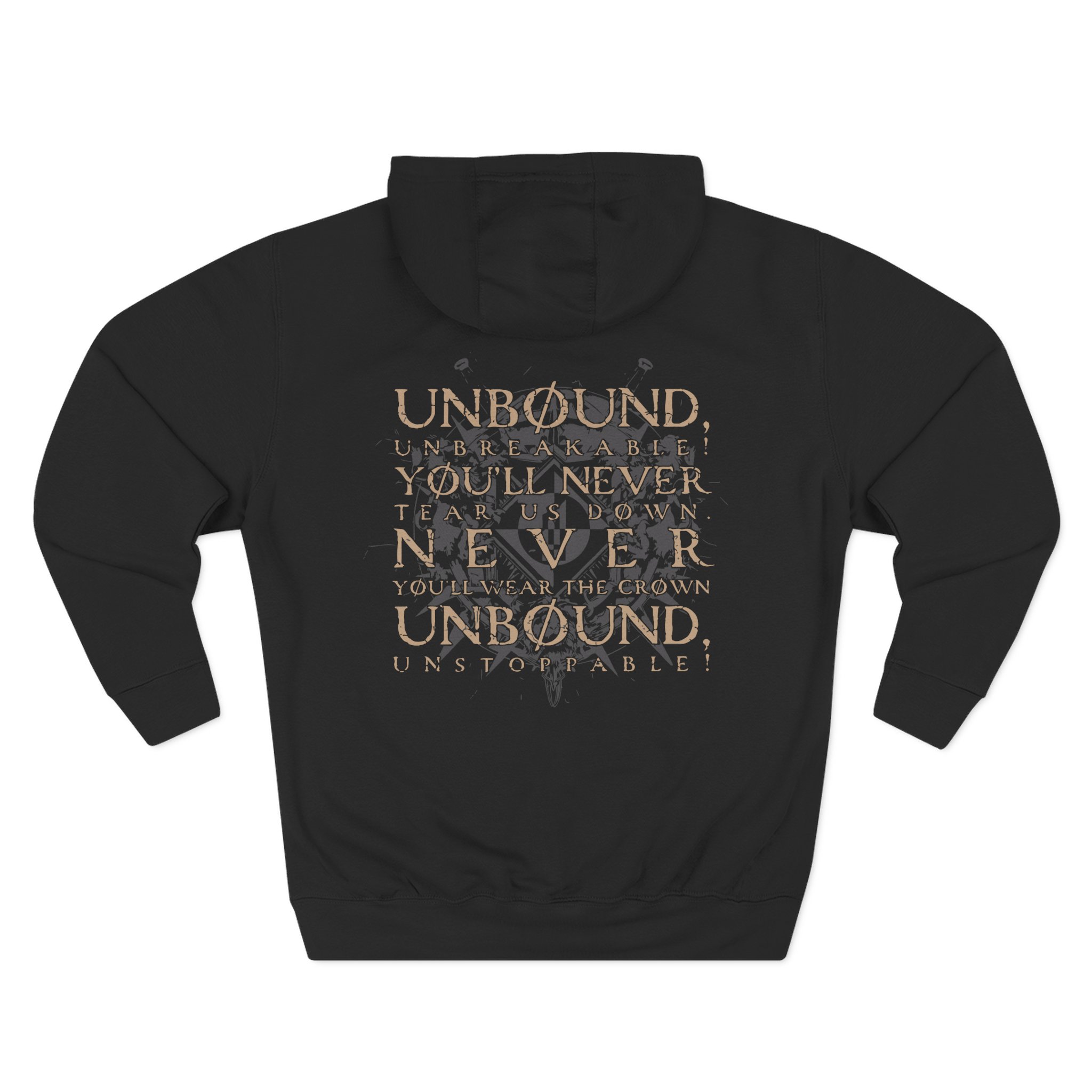 Machine Head Unbøund Three-Panel Fleece Hoodie