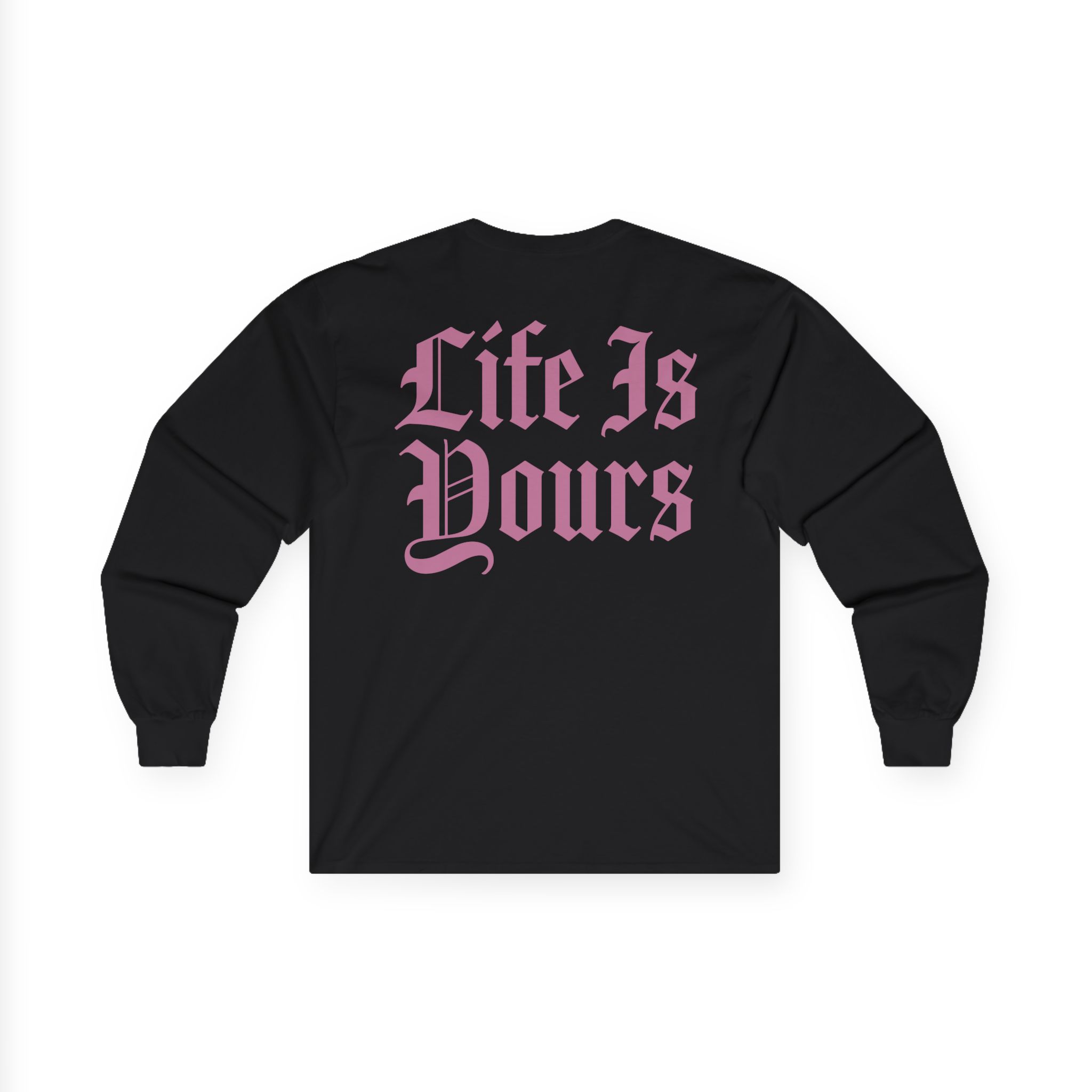 Foals Life is Yours Gothic Logo Unisex Ultra Cotton Long Sleeve Tee