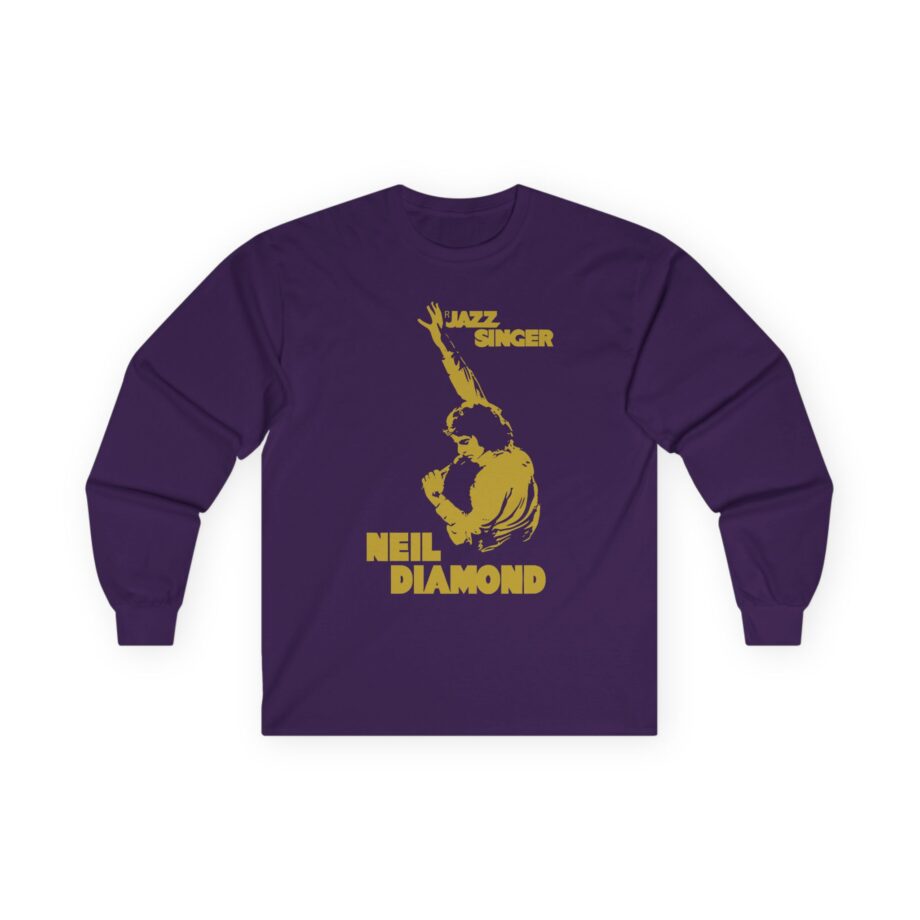Neil Diamond Jazz Singer Unisex Ultra Cotton Long Sleeve Tee