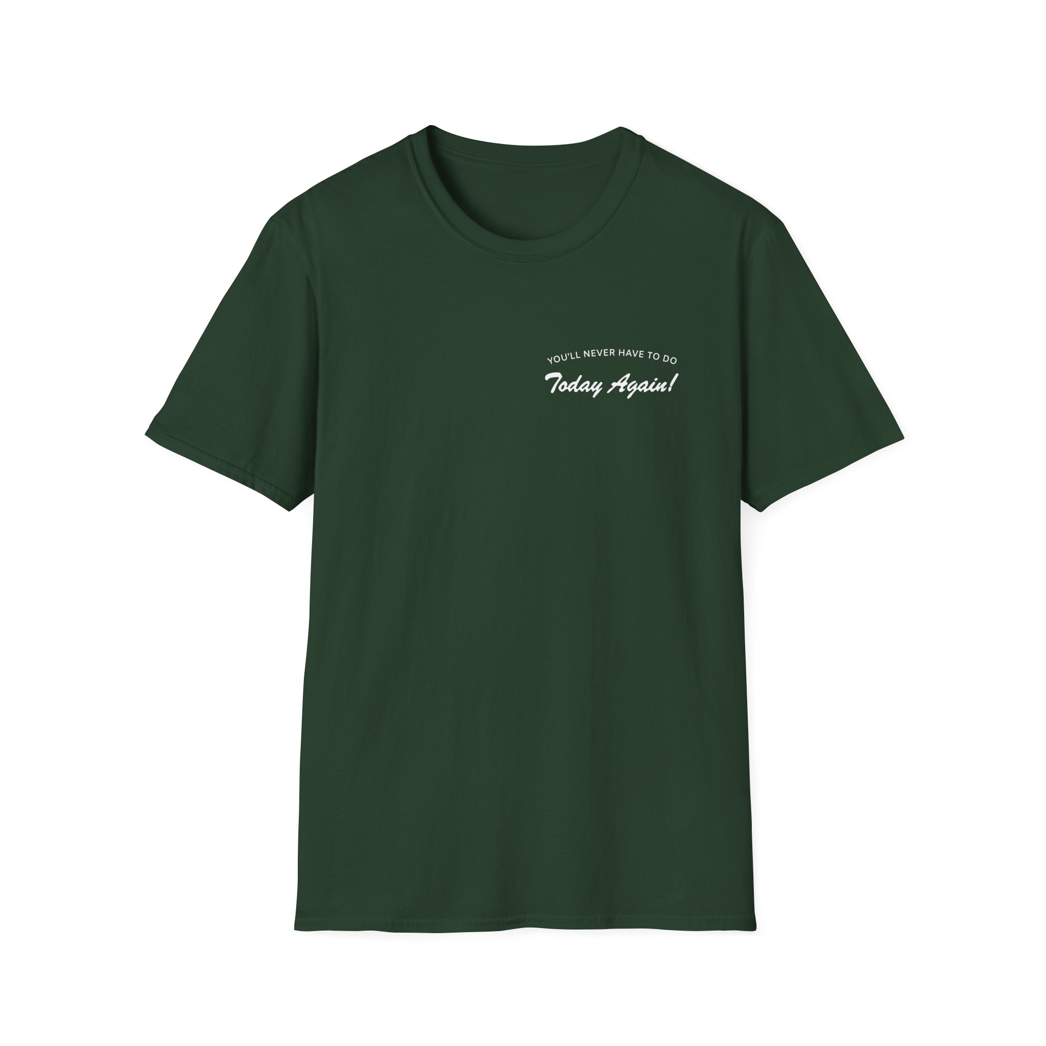 Alex Warren You’ll Never Have to Do Today Again Unisex Softstyle T-Shirt
