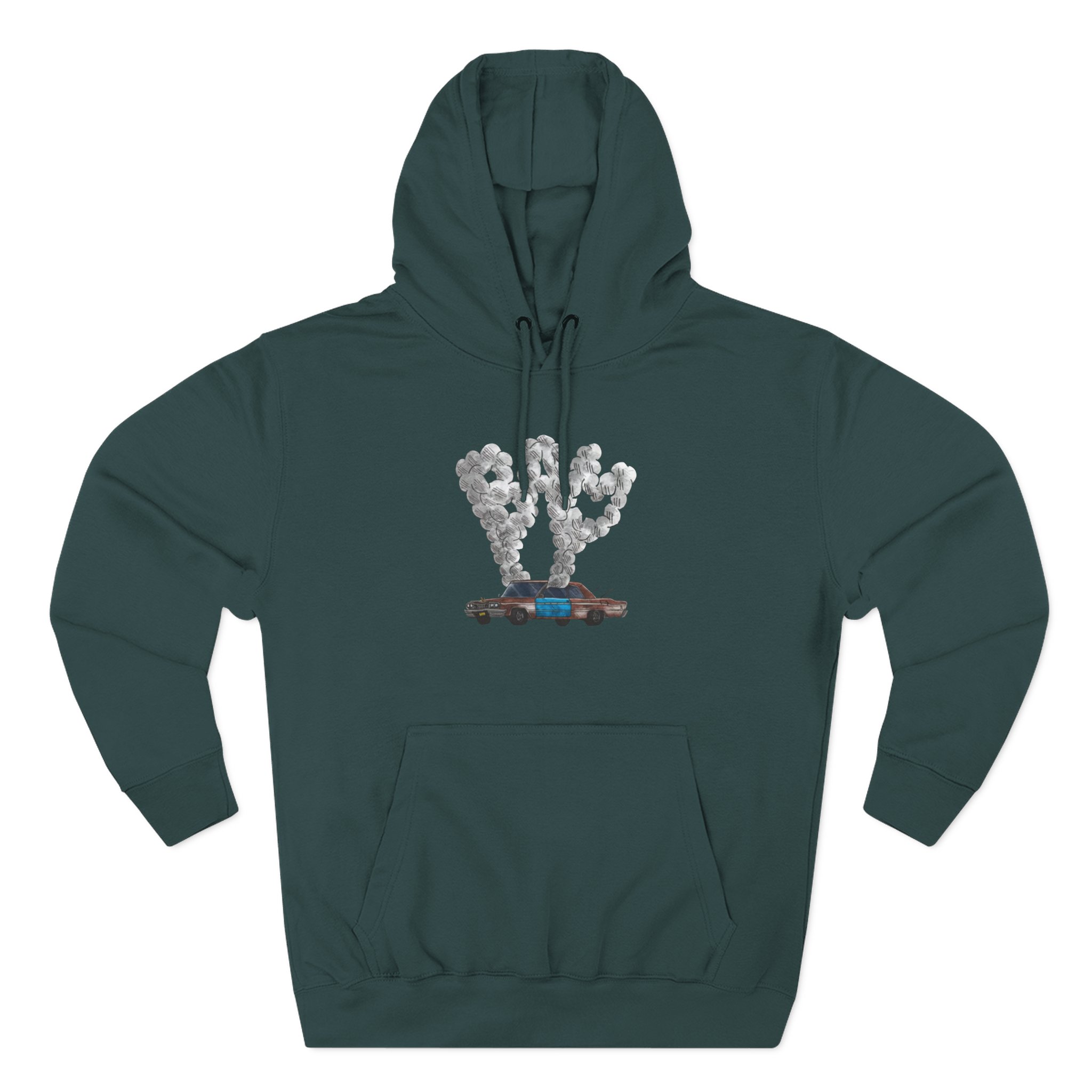 Kanel Joseph Three-Panel Fleece Hoodie