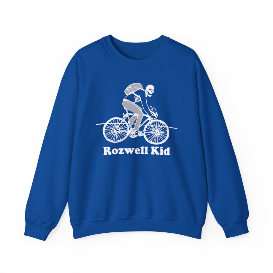 Rozwell Kid Bicycle Skeleton Unisex Heavy Blend™ Crewneck Sweatshirt