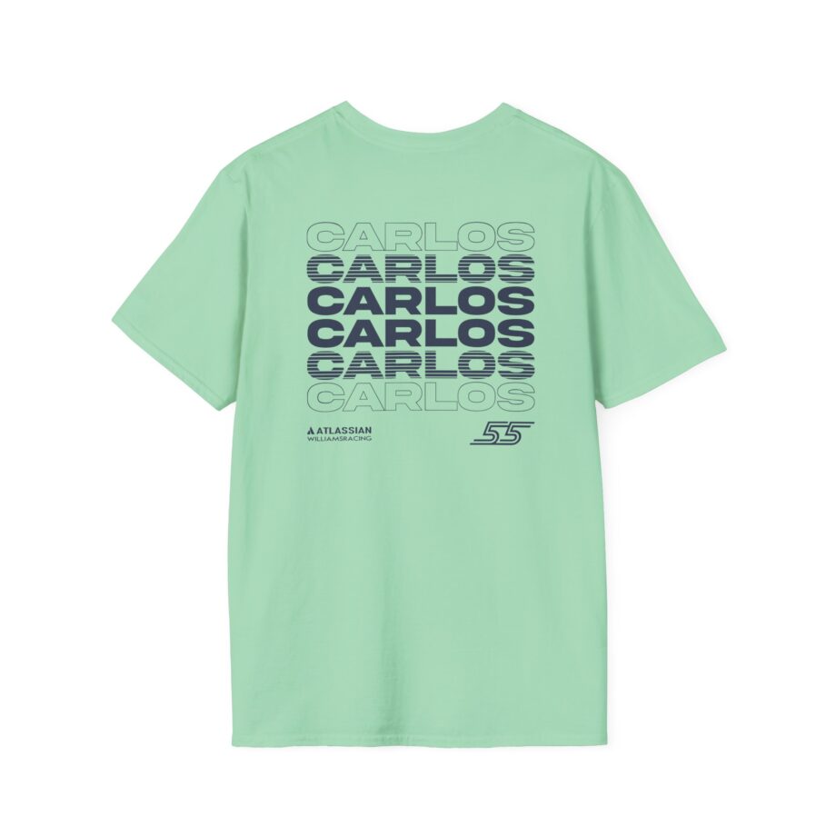 Carlos Sainz Atlassian Williams Racing Unisex Softstyle T-Shirt
