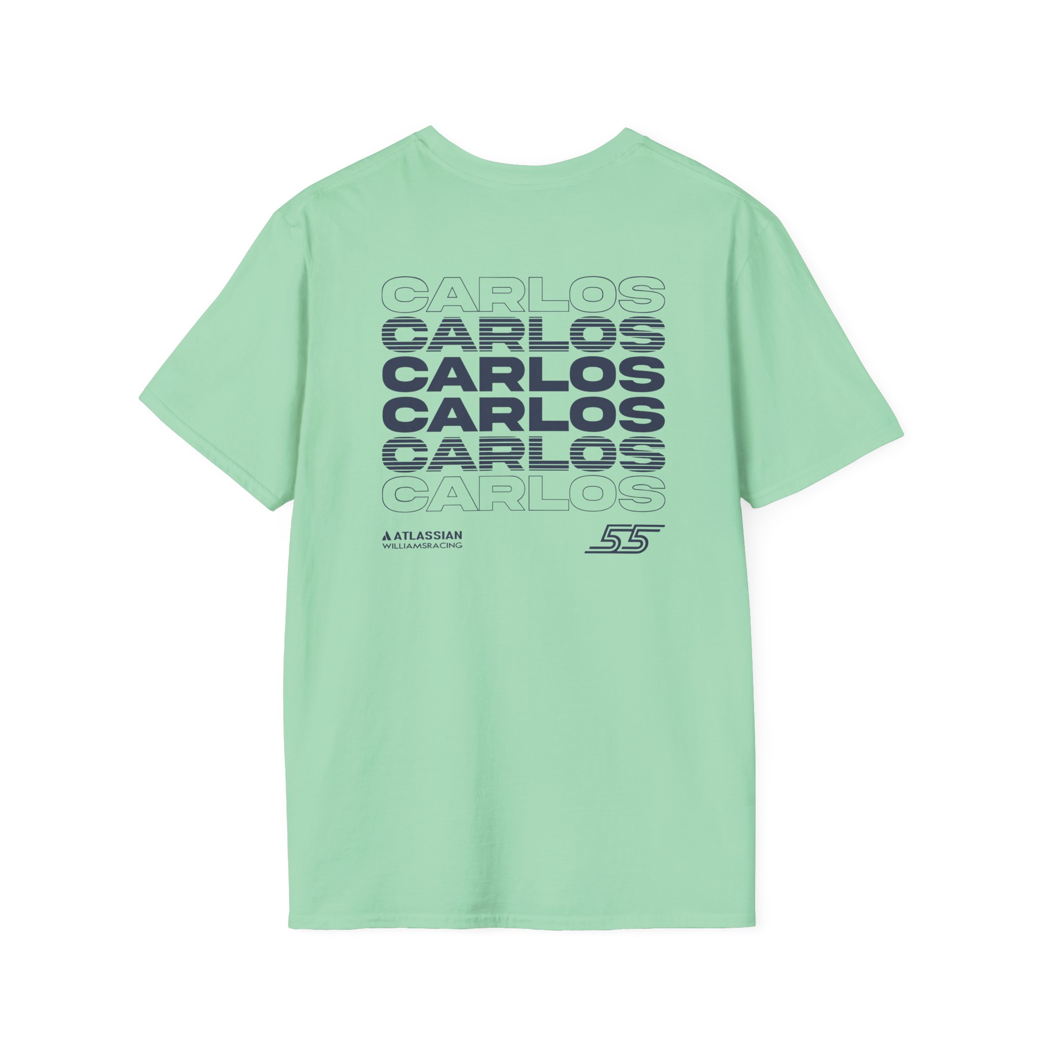 Carlos Sainz Atlassian Williams Racing Unisex Softstyle T-Shirt