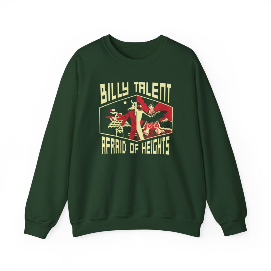 Billy Talent Afraid of Heights Unisex Heavy Blend™ Crewneck Sweatshirt