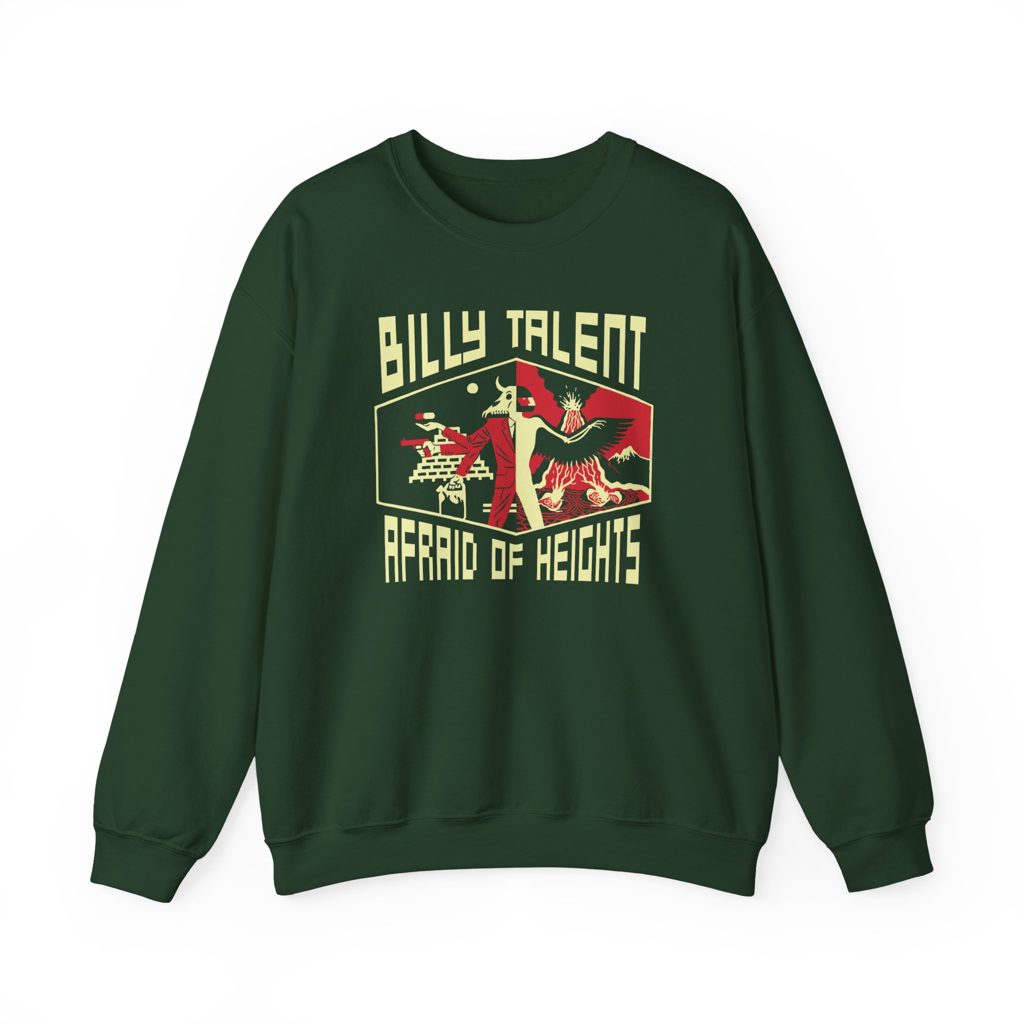 Billy Talent Afraid of Heights Unisex Heavy Blendâ„¢ Crewneck Sweatshirt