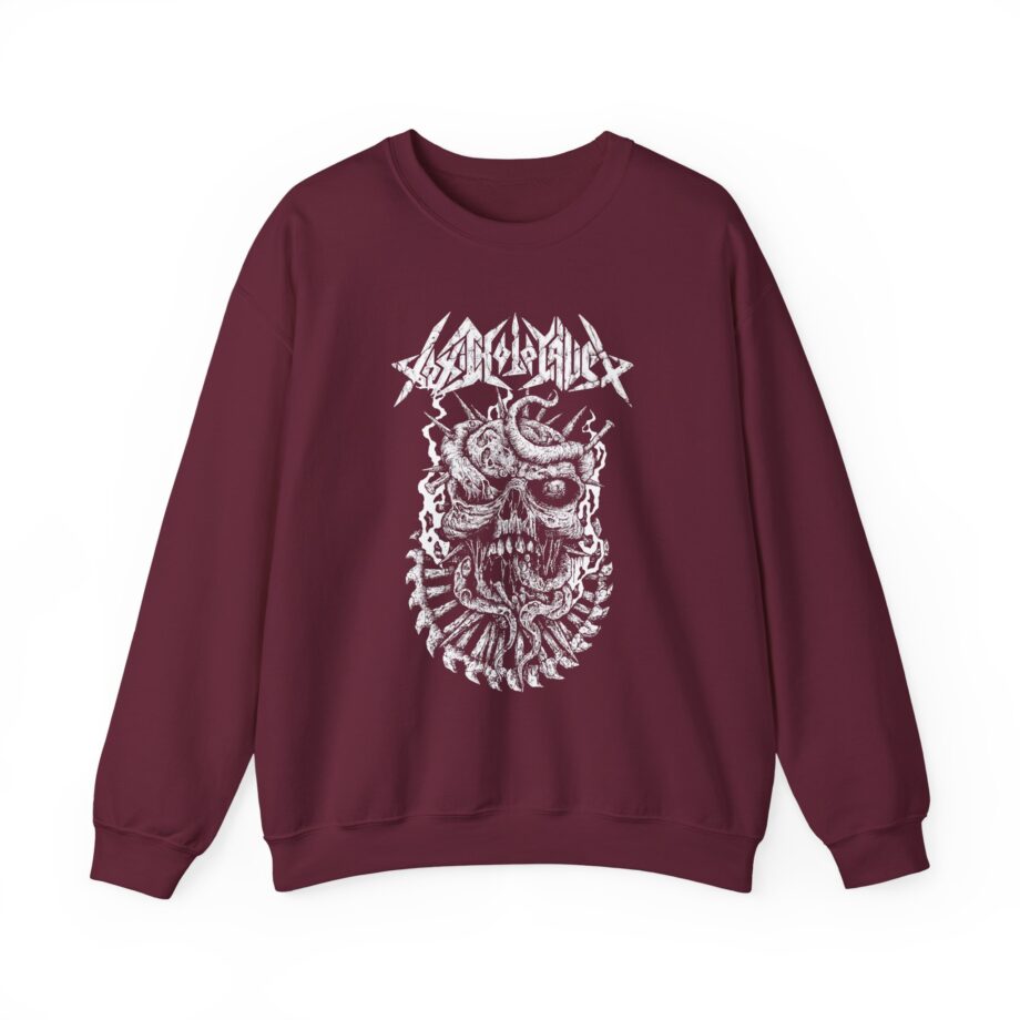 Toxic Holocaust Skull Unisex Heavy Blend™ Crewneck Sweatshirt
