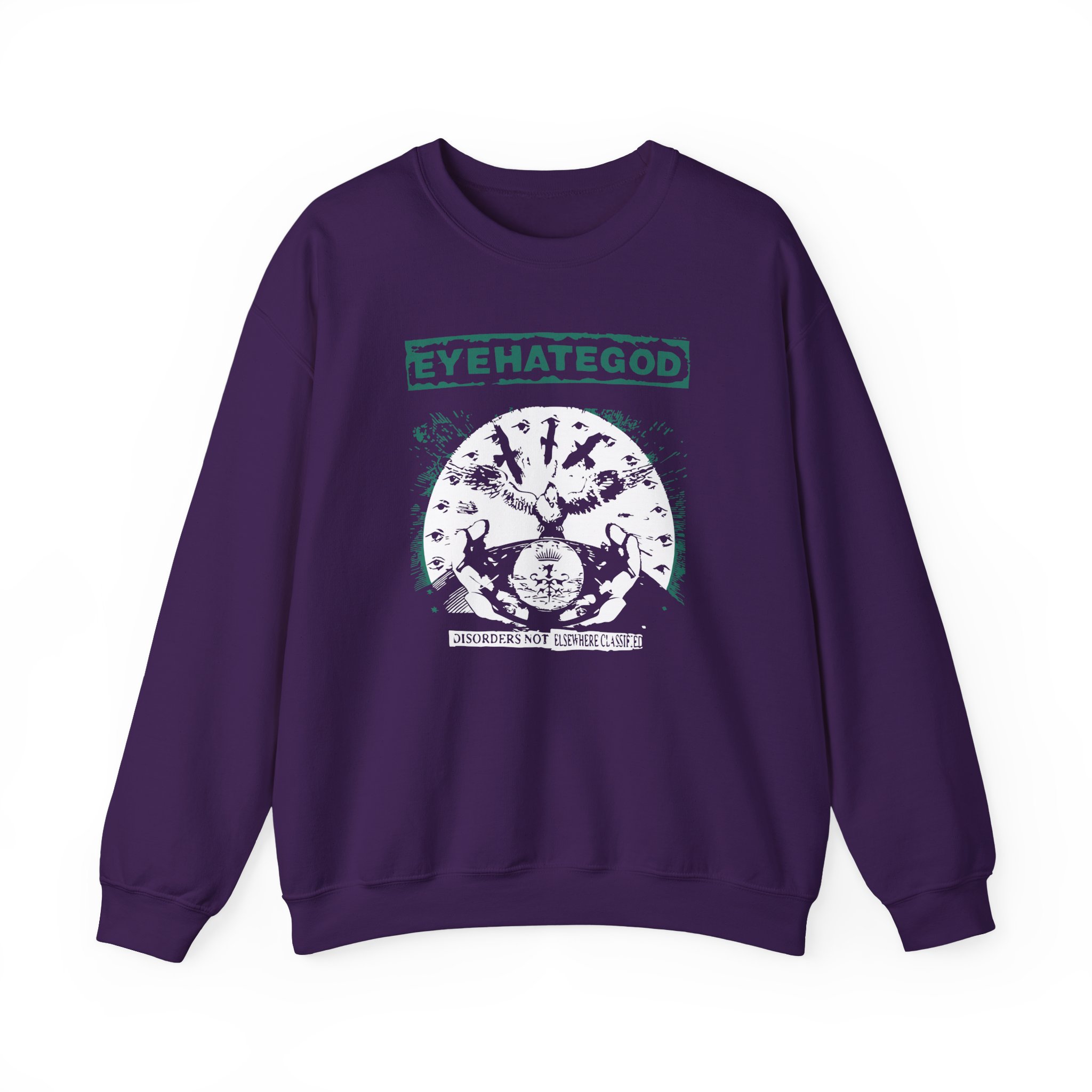 Eyehategod Disorders Not Elsewhere Classified Unisex Heavy Blendâ„¢ Crewneck Sweatshirt