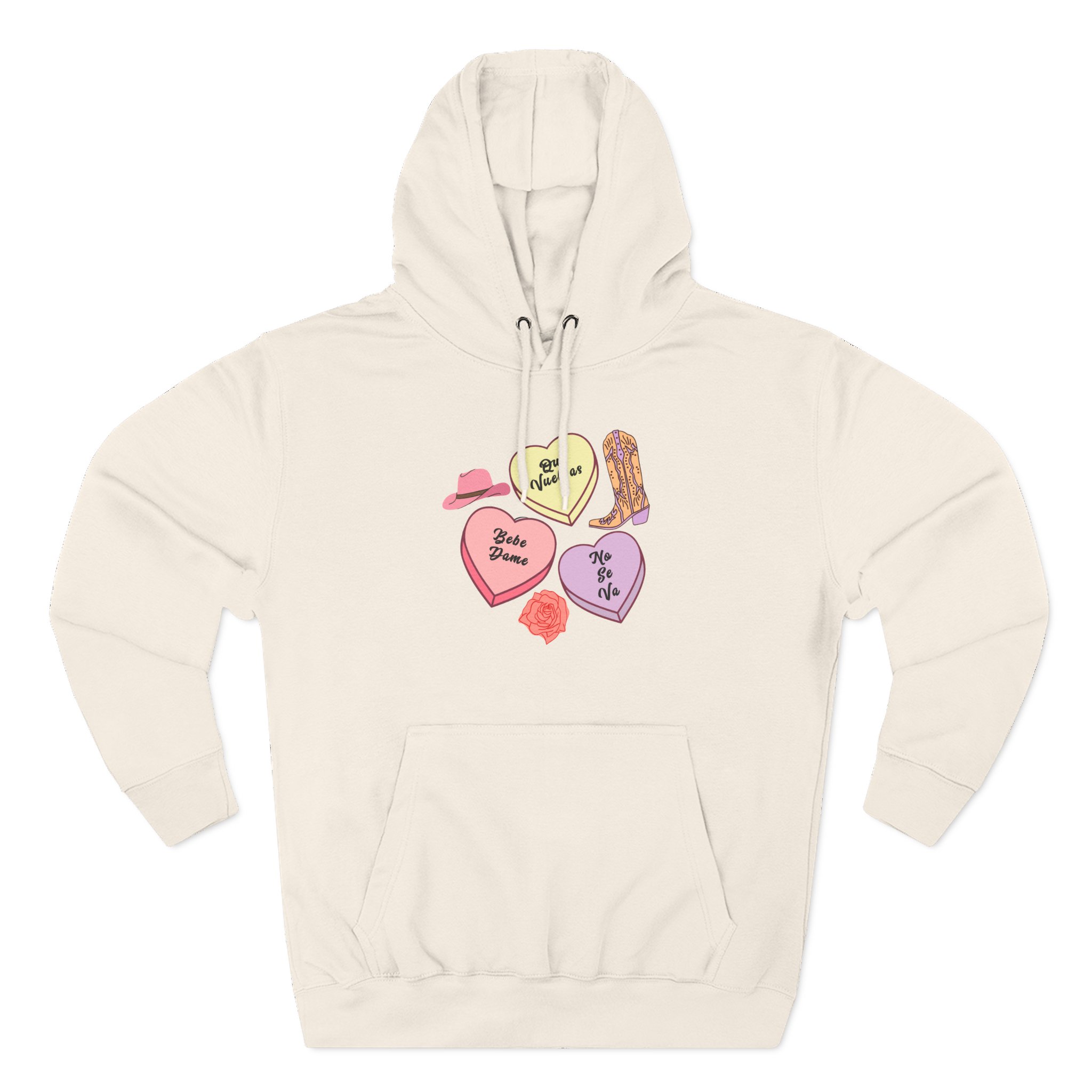 Grupo Frontera Cute Fan Three-Panel Fleece Hoodie
