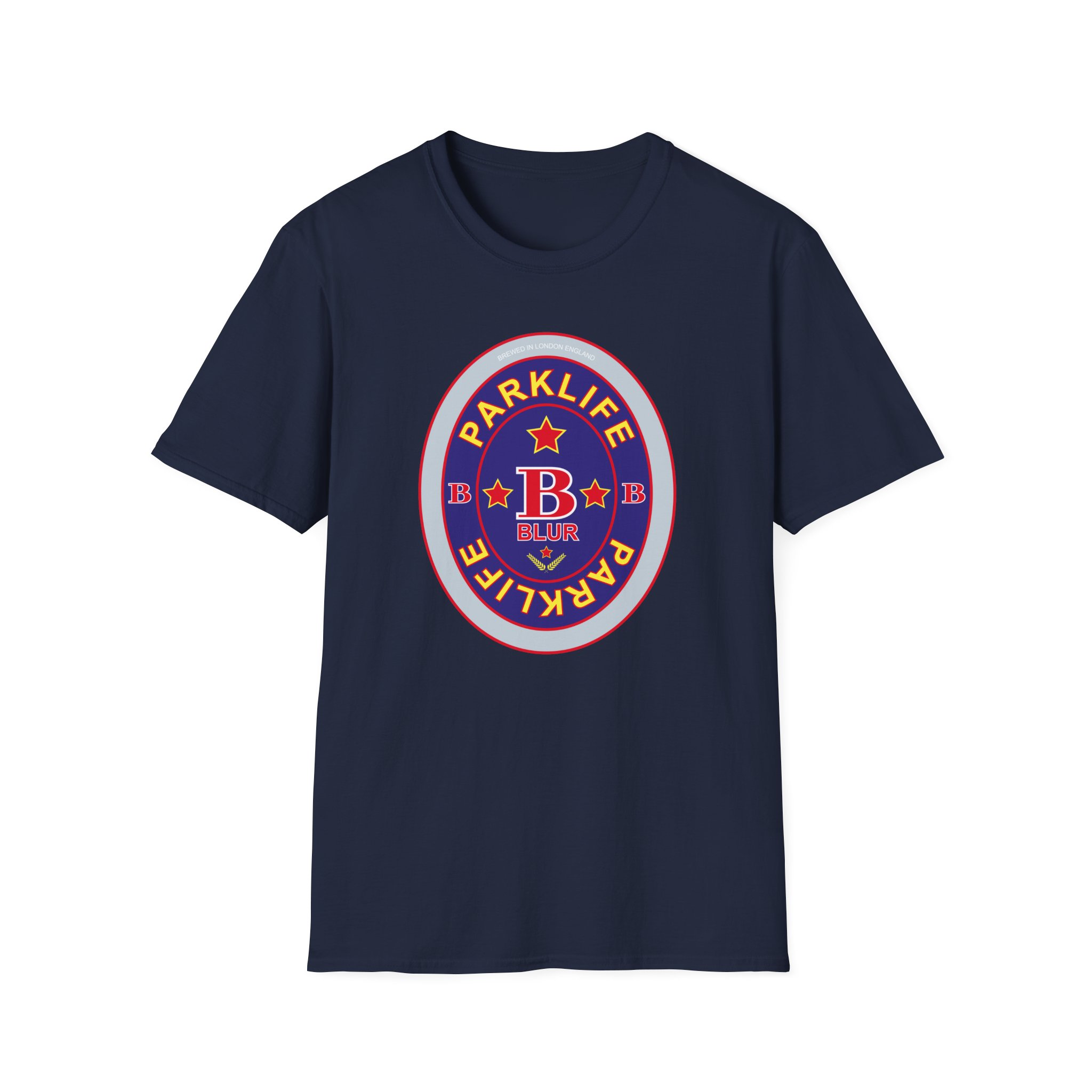 Blur Beermat Unisex Softstyle T-Shirt