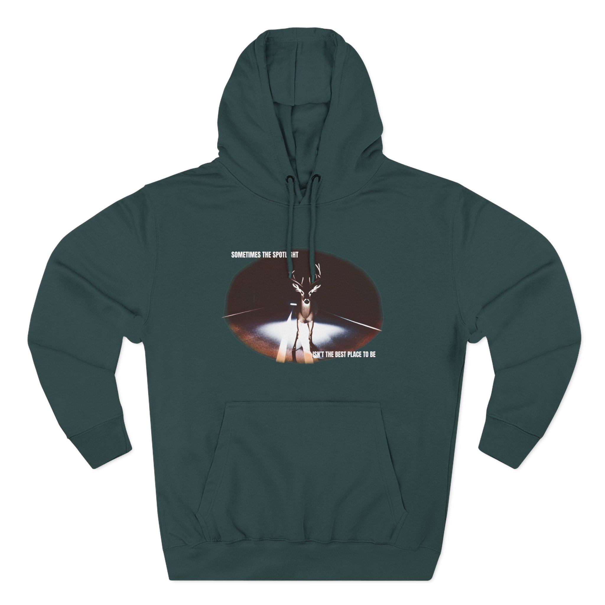 Fresh Love Red Spotlight Three-Panel Fleece Hoodie