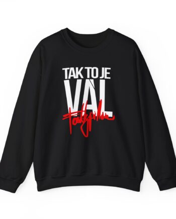 Fattypillow Tak to Je Val Unisex Heavy Blend™ Crewneck Sweatshirt