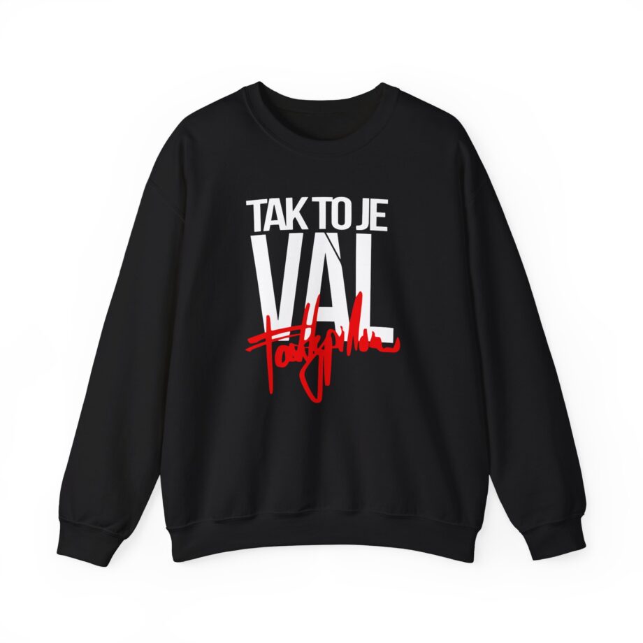 Fattypillow Tak to Je Val Unisex Heavy Blend™ Crewneck Sweatshirt