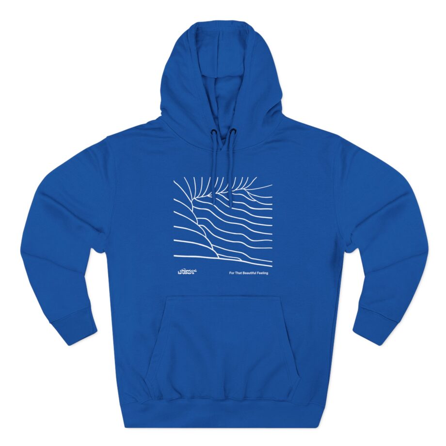 The Chemical Brothers for That Beautiful Feeling Outline Three-Panel Fleece Hoodie