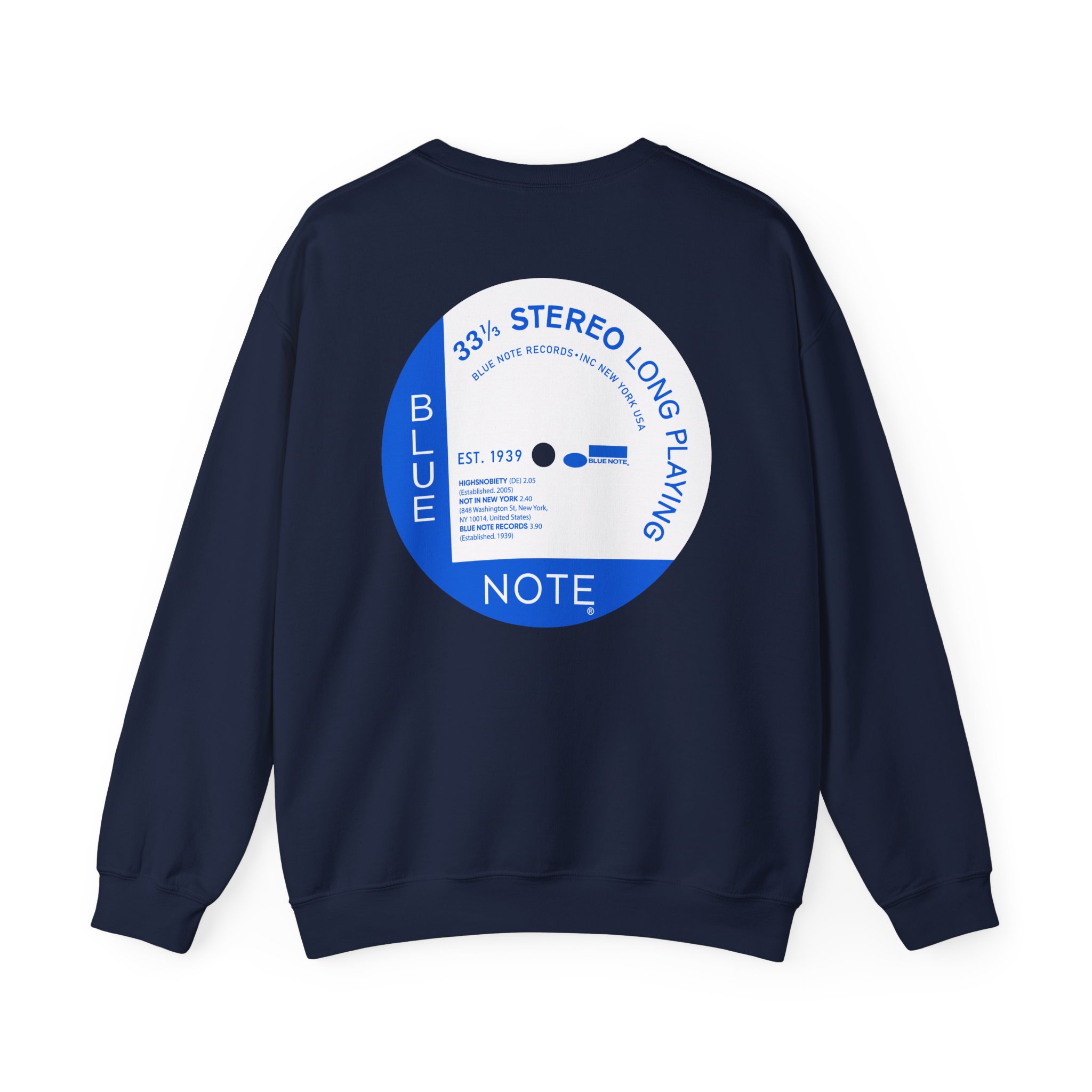 Blue Note X Highsnobiety Anniversary Unisex Heavy Blendâ„¢ Crewneck Sweatshirt