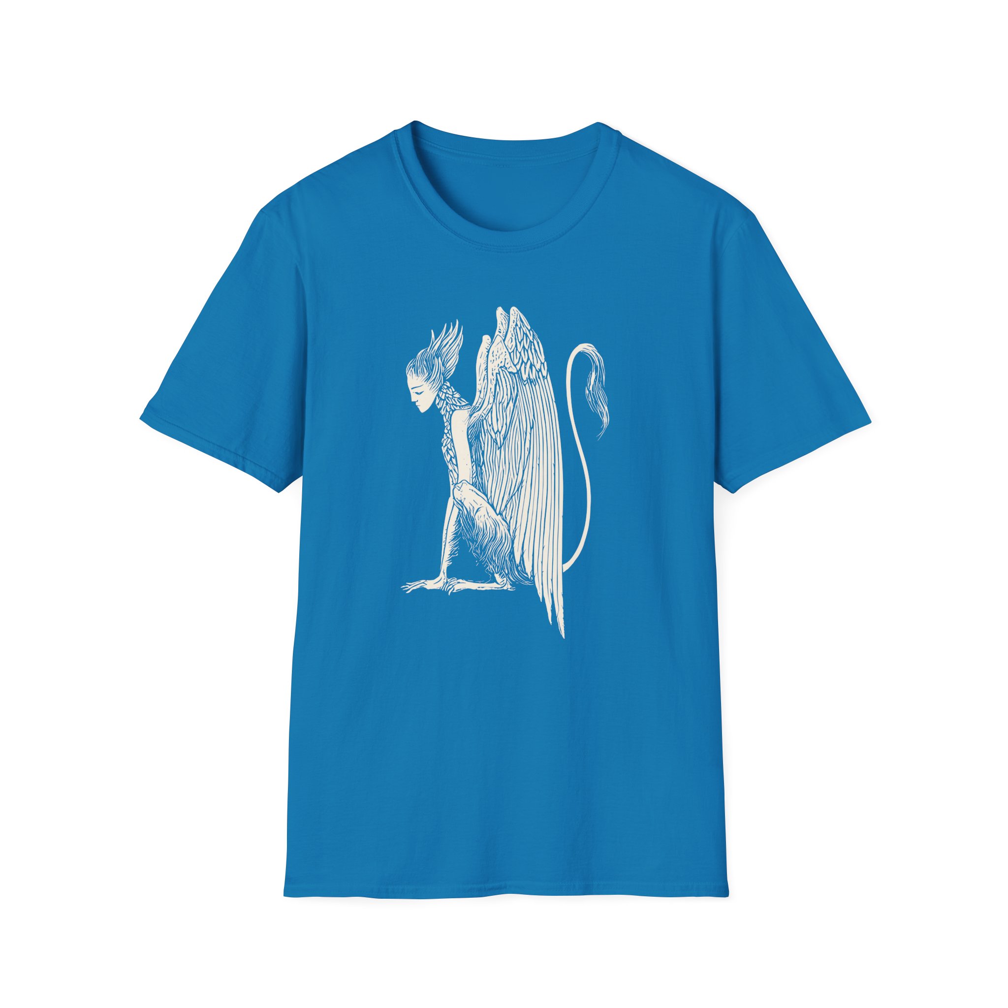 Alcest Spiritual Instinct Back Logo Unisex Softstyle T-Shirt