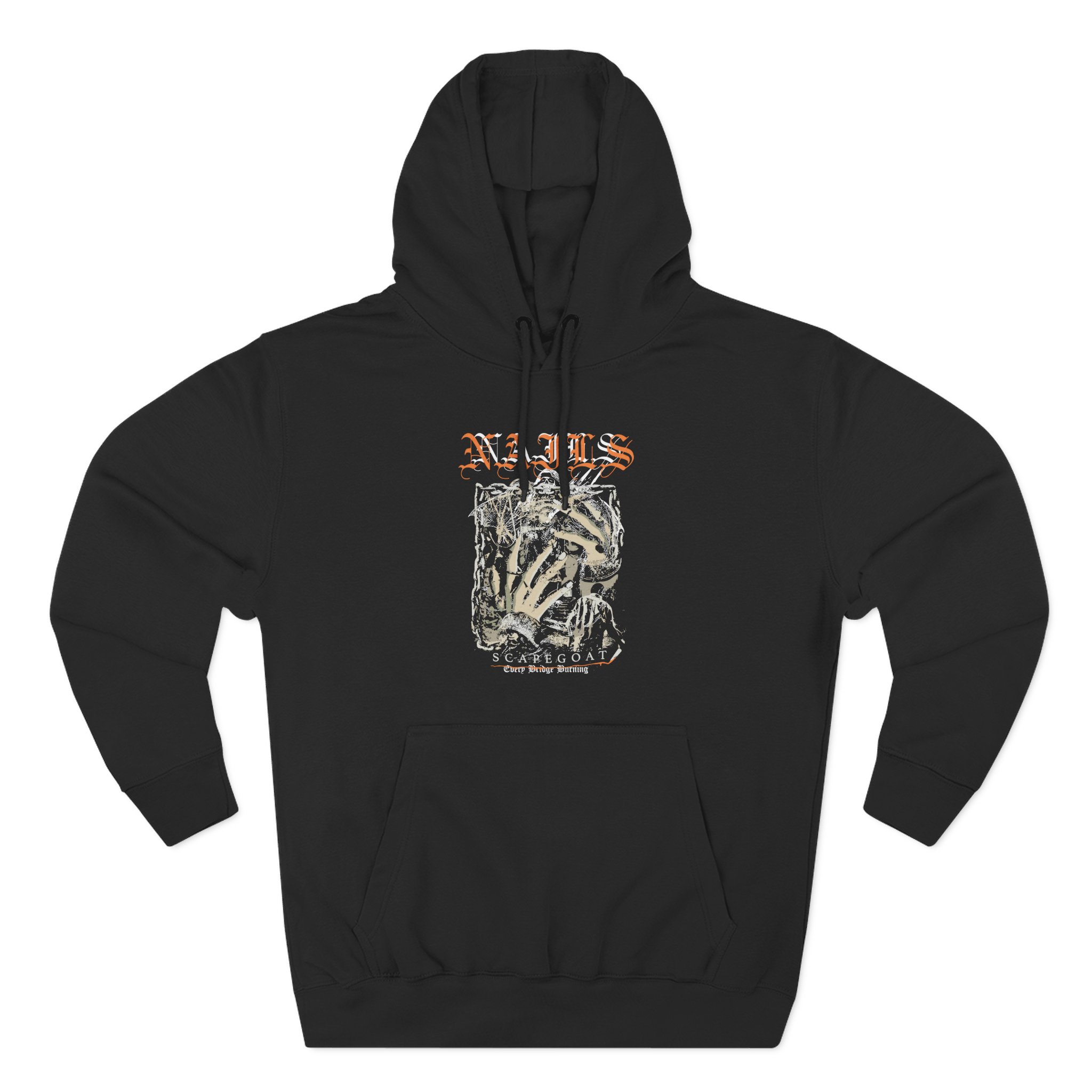 Nails Scapegoat Three-Panel Fleece Hoodie