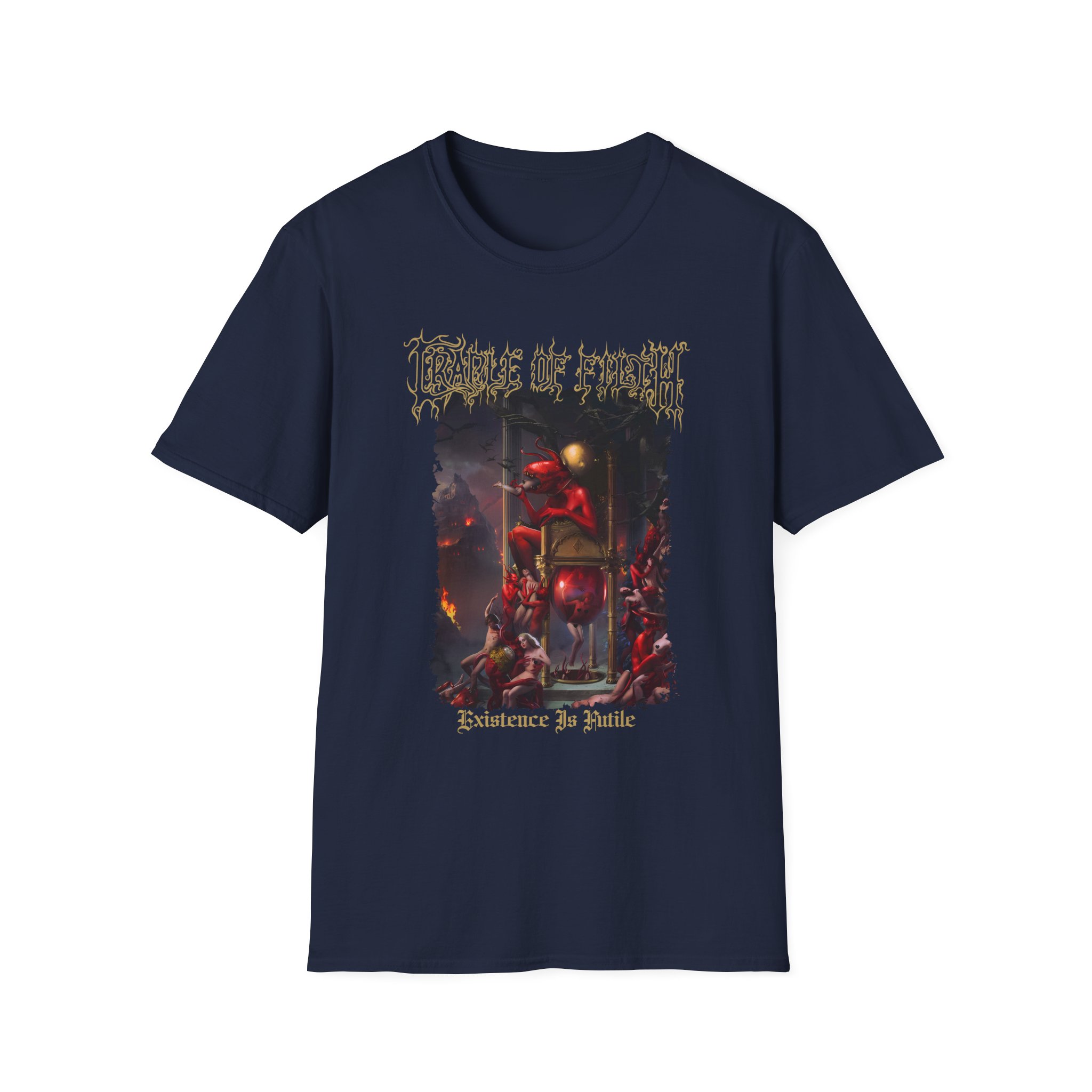 Cradle of Filth Existence is Futile Unisex Softstyle T-Shirt