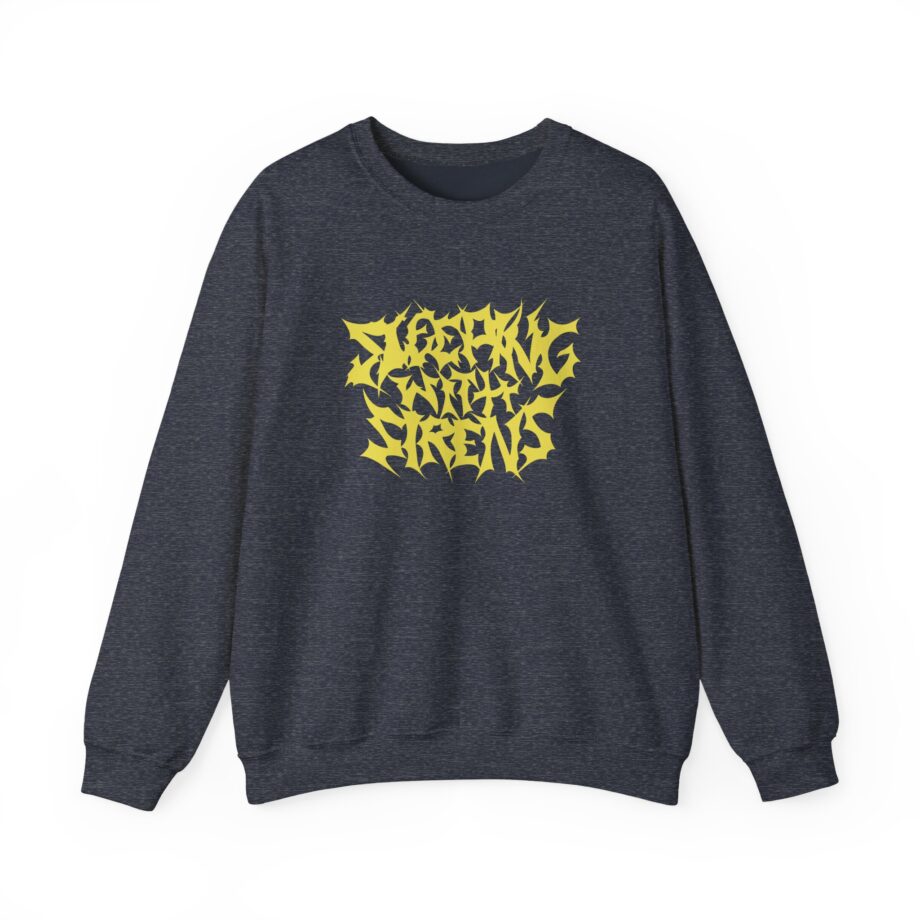 Sleeping With Sirens Metal Logo Unisex Heavy Blend™ Crewneck Sweatshirt