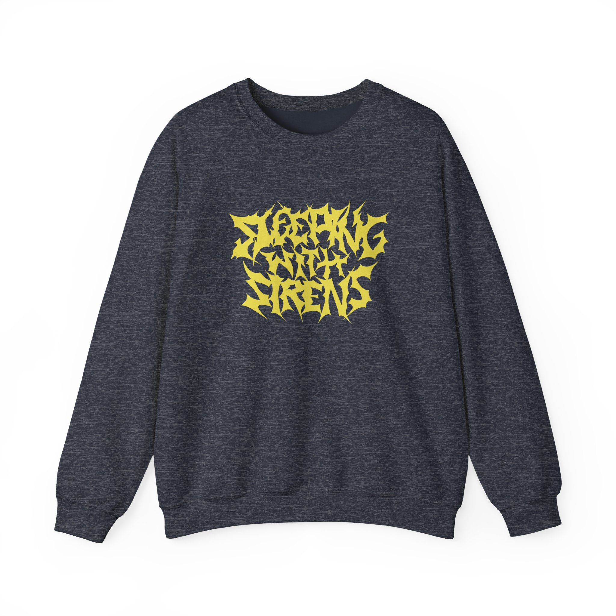 Sleeping With Sirens Metal Logo Unisex Heavy Blendâ„¢ Crewneck Sweatshirt
