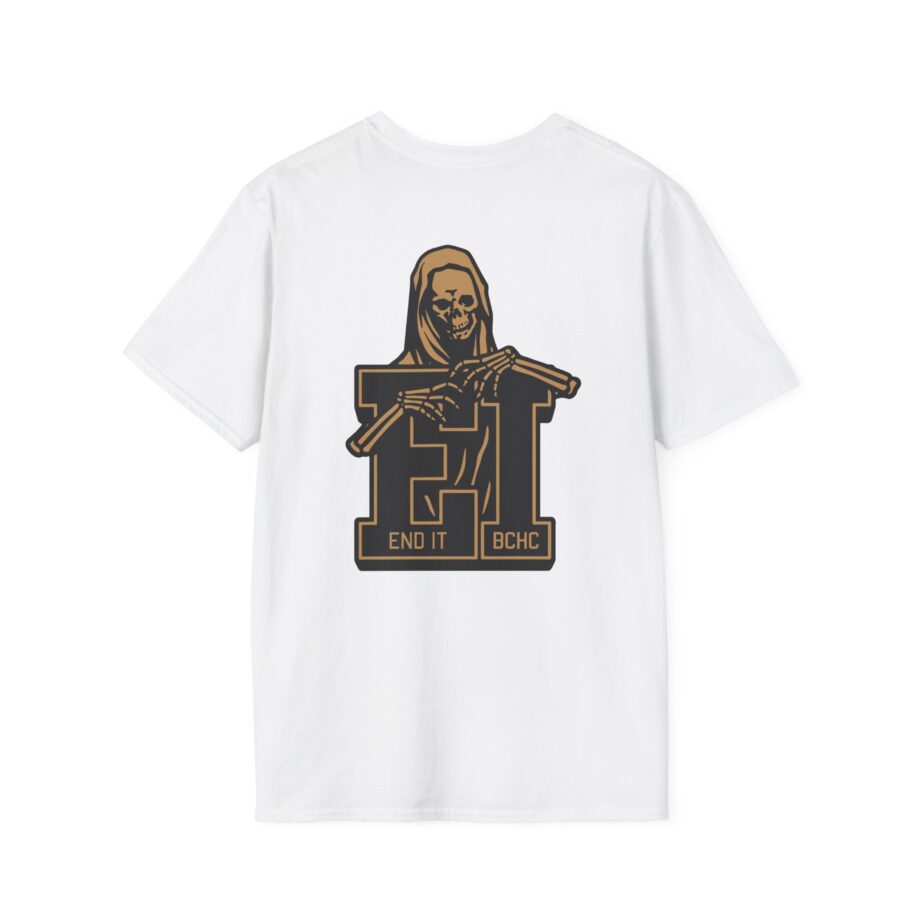 End It Bchc Reaper Emblem Unisex Softstyle T-Shirt