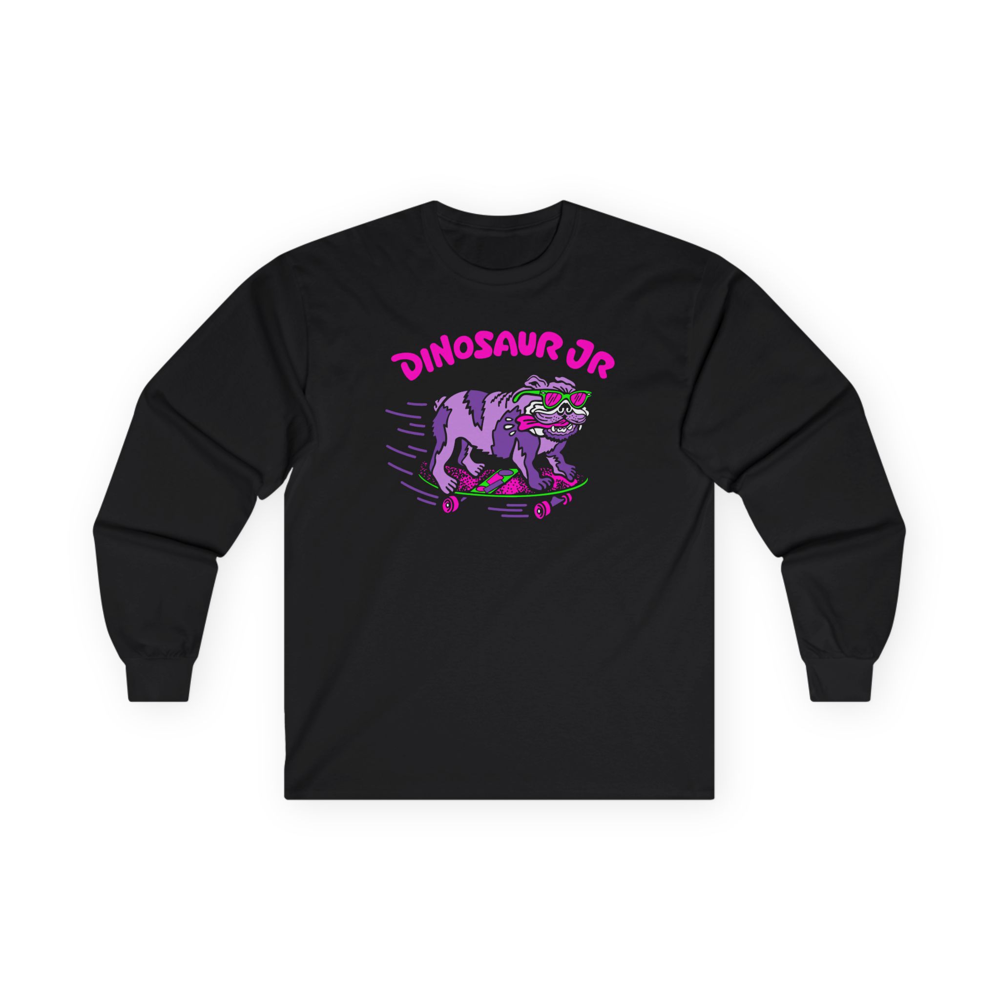 Dinosaur Jr Skateboard Bulldog Unisex Ultra Cotton Long Sleeve Tee