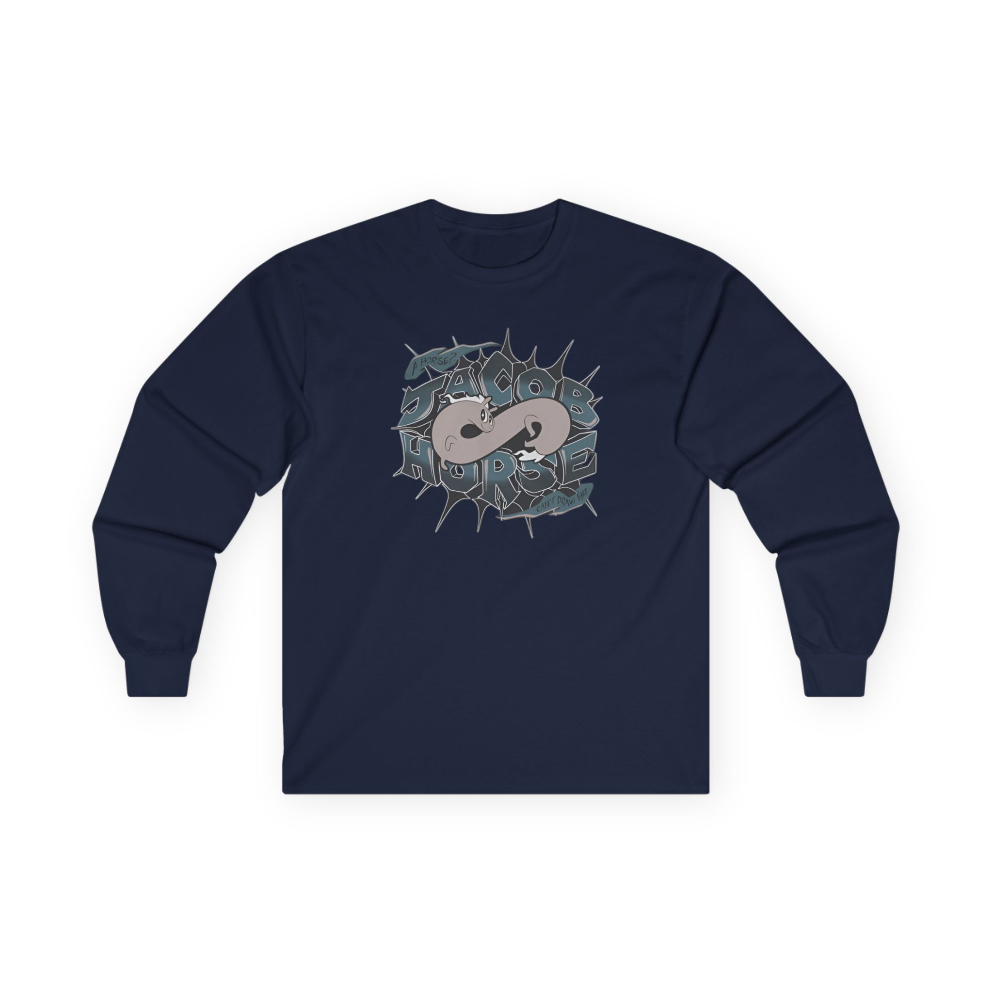 Drawfee Jacob Horse Unisex Ultra Cotton Long Sleeve Tee