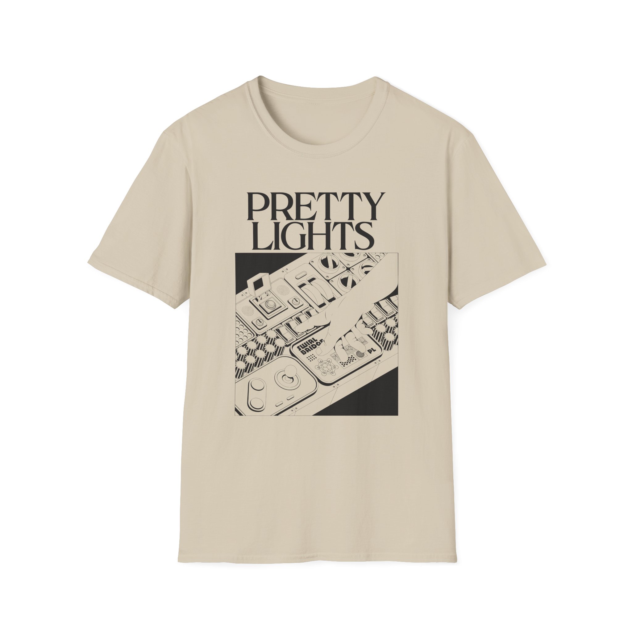Pretty Lights Control Unisex Softstyle T-Shirt