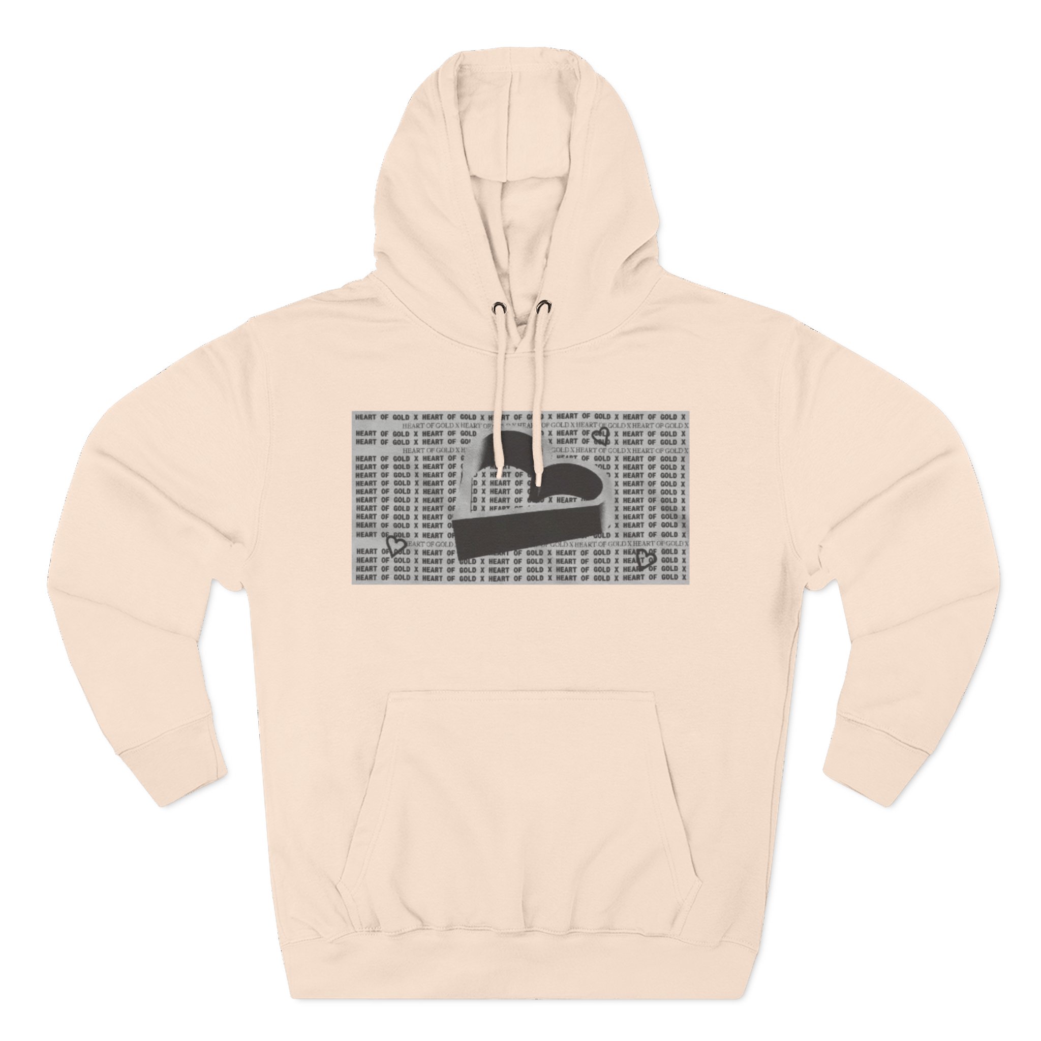 Mumbo Jumbo Heart of Grunge Three-Panel Fleece Hoodie