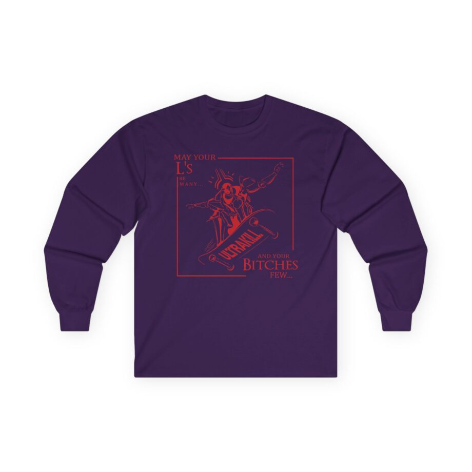 Ultrakill Woes Unisex Ultra Cotton Long Sleeve Tee