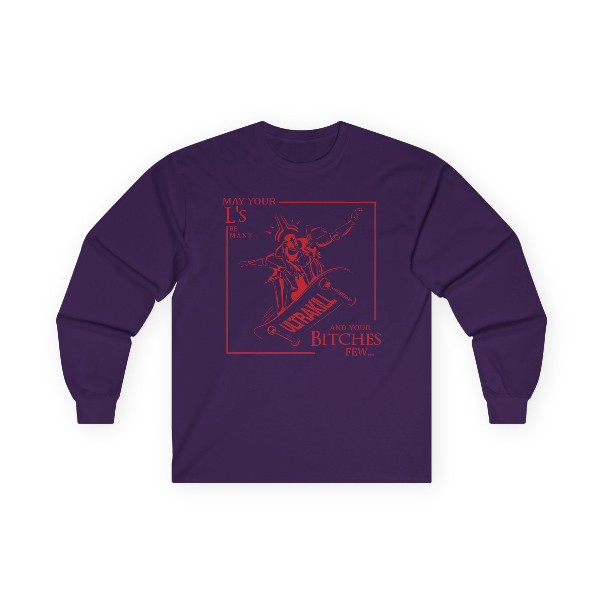 Ultrakill Woes Unisex Ultra Cotton Long Sleeve Tee