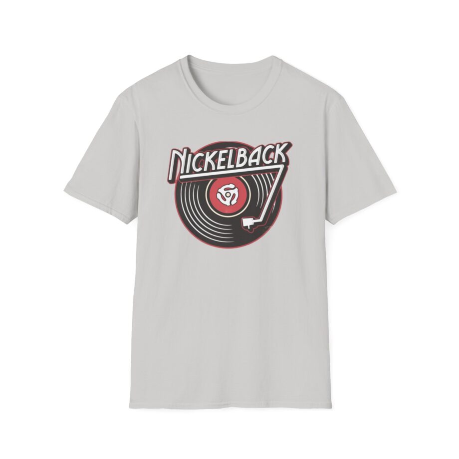 Nickelback Record Natural Ringer Unisex Softstyle T-Shirt