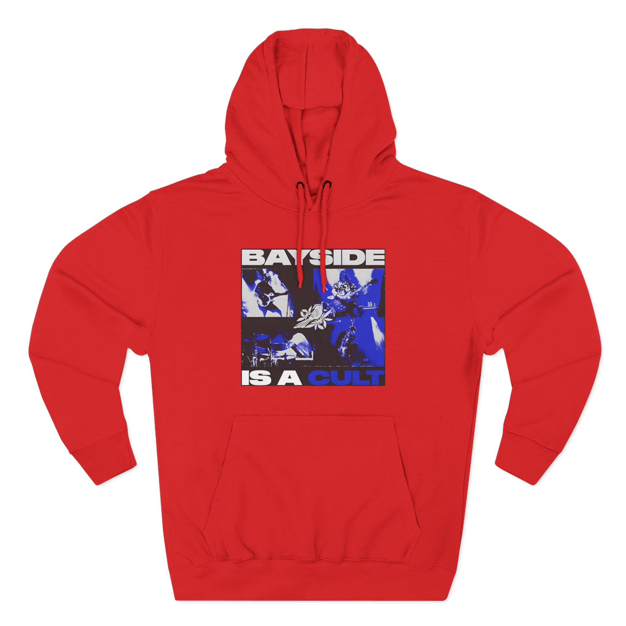Bayside Long Live Three-Panel Fleece Hoodie