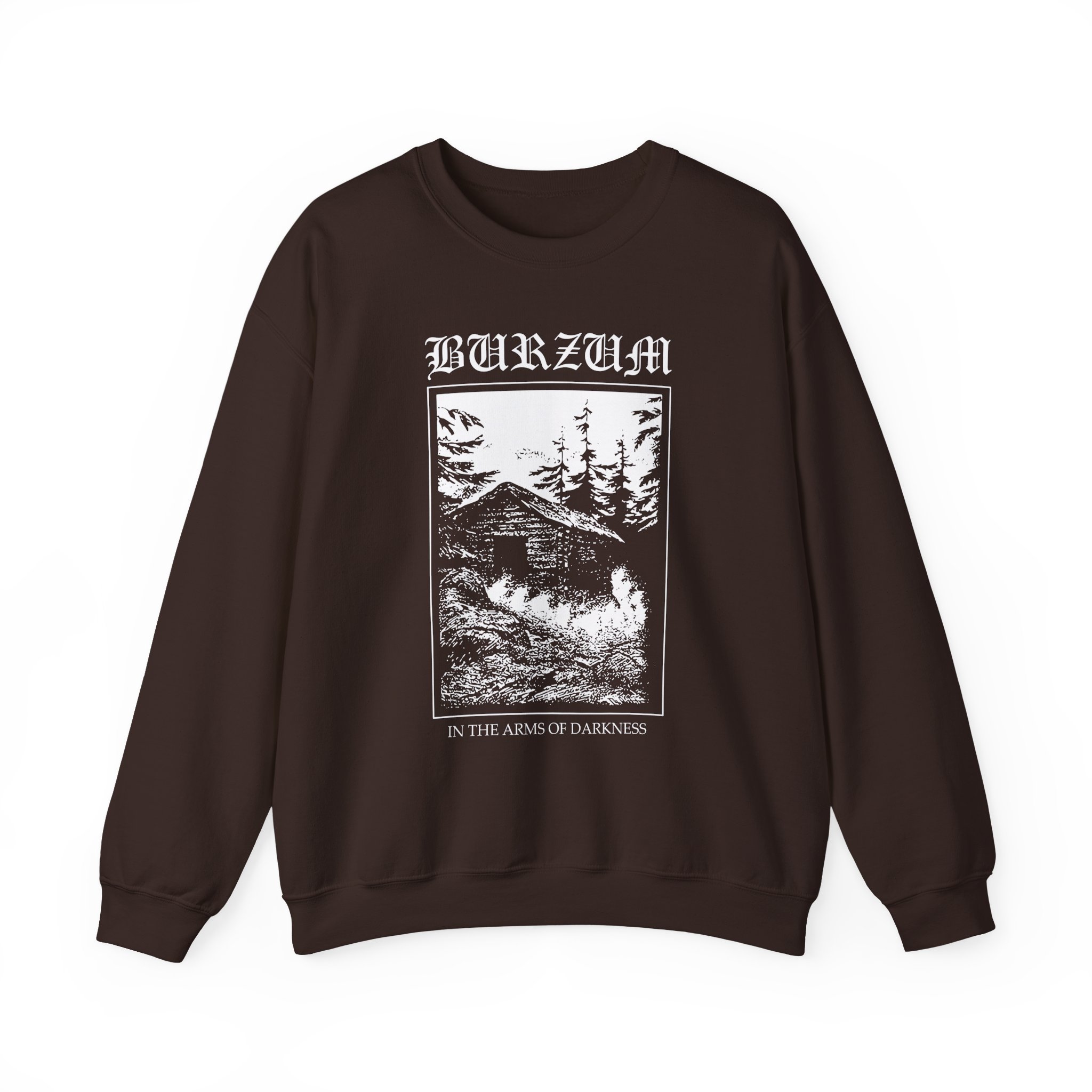 Burzum in the Arms of Darkness Unisex Heavy Blendâ„¢ Crewneck Sweatshirt