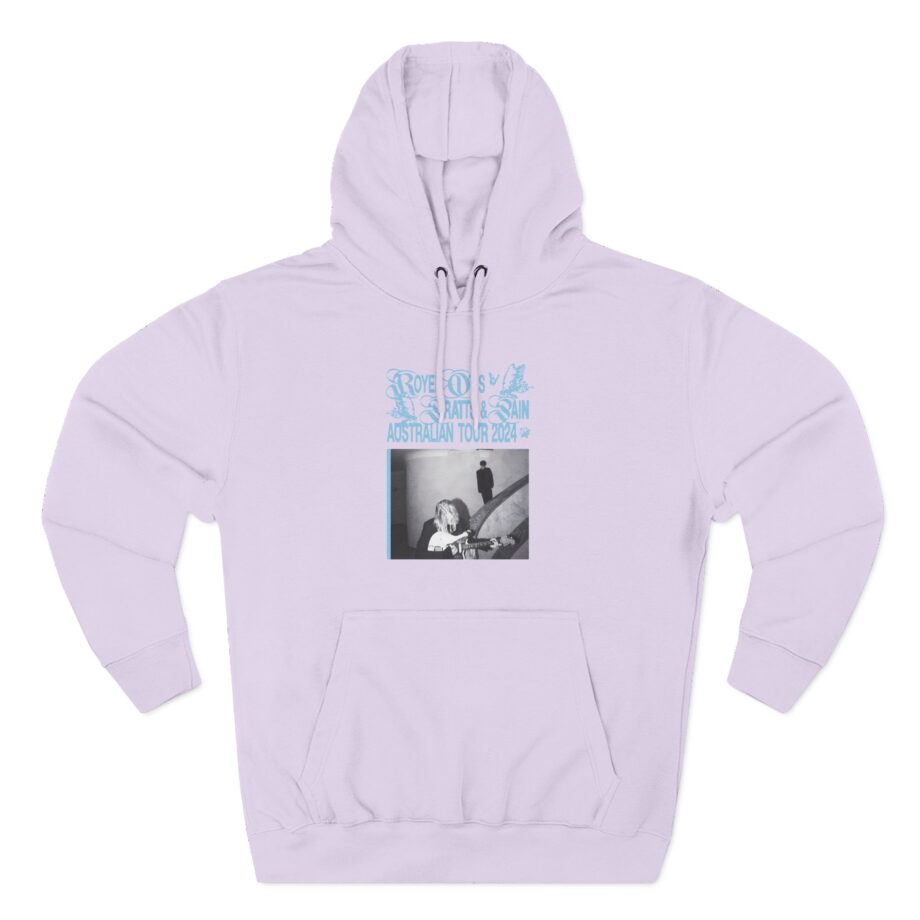 Royel Otis Band Pratts and Pain Australian Tour 2024  Three-Panel Fleece Hoodie