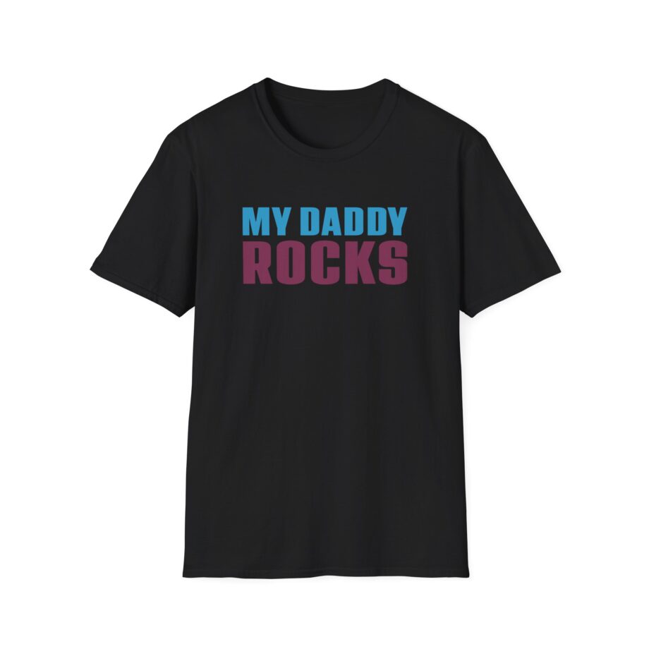 JLS My Daddy Rocks Unisex Softstyle T-Shirt