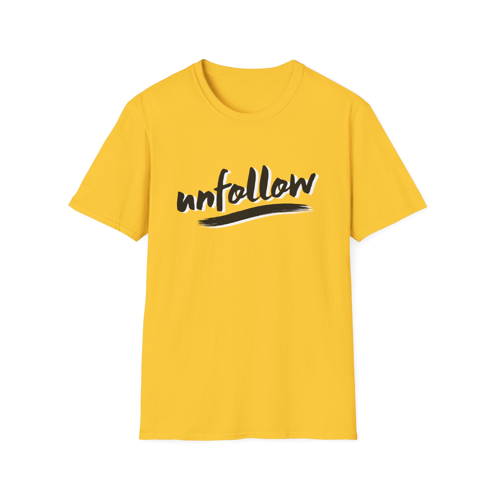 Shubble Unfollow Unisex Softstyle T-Shirt
