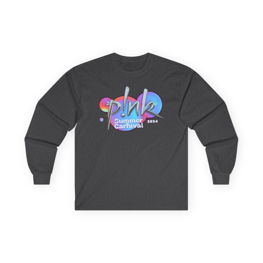 P!nk Split Tie Dye Unisex Ultra Cotton Long Sleeve Tee