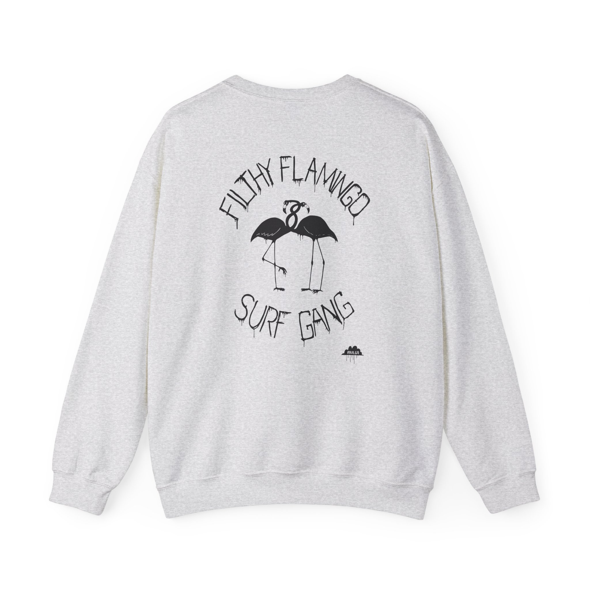 Surf Gang Filthy Flamingo Unisex Heavy Blendâ„¢ Crewneck Sweatshirt