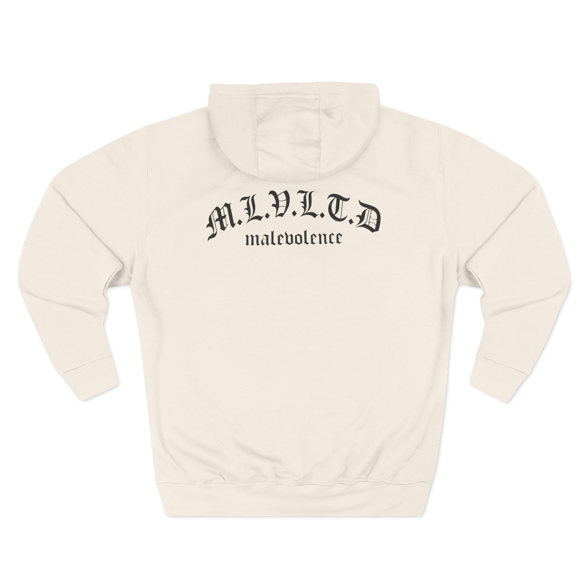 Malevolence Malev Graff Three-Panel Fleece Hoodie