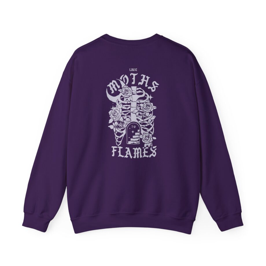 Like Moths to Flames Unisex Heavy Blend™ Crewneck Sweatshirt