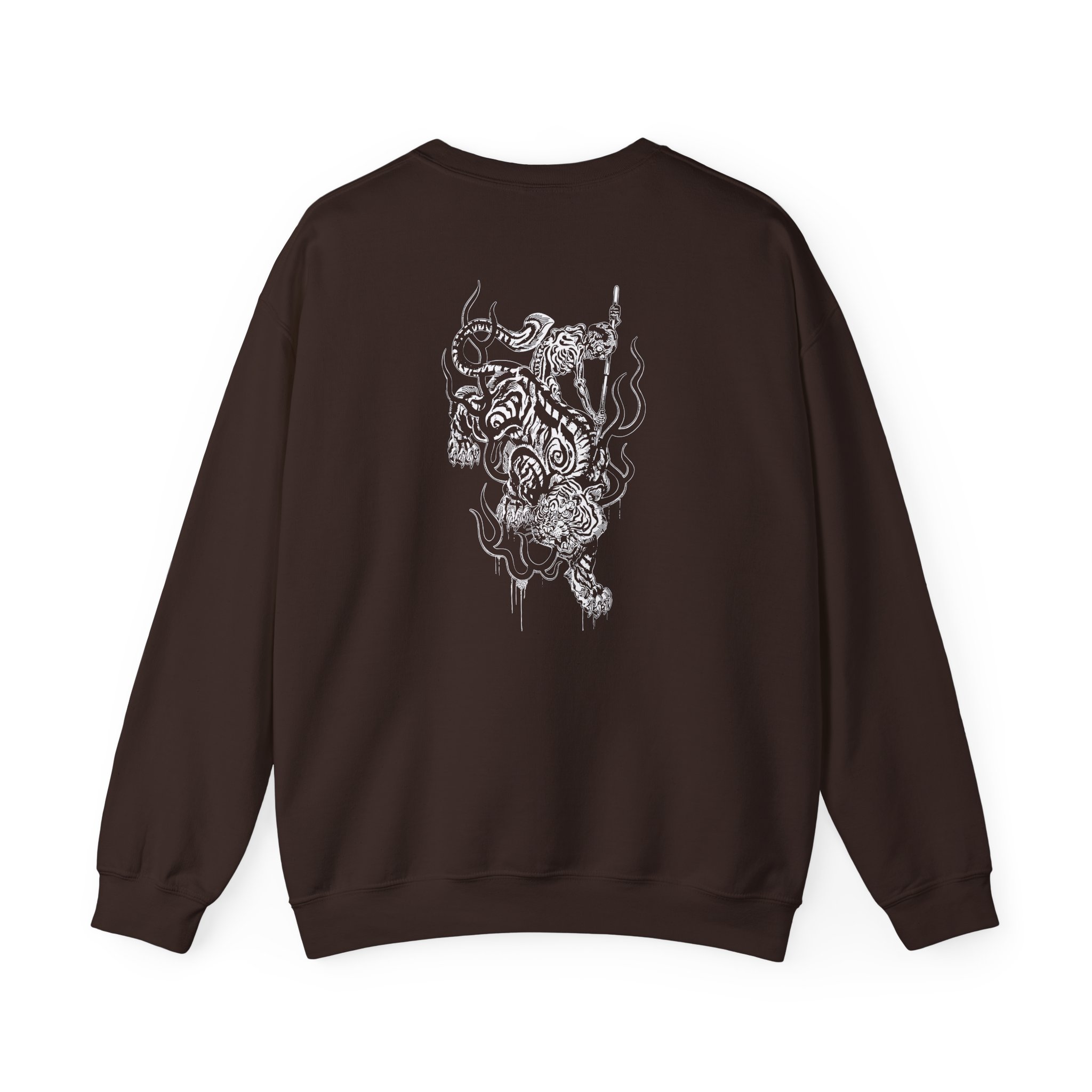 Malevolence Tiger Unisex Heavy Blend Crewneck Sweatshirt