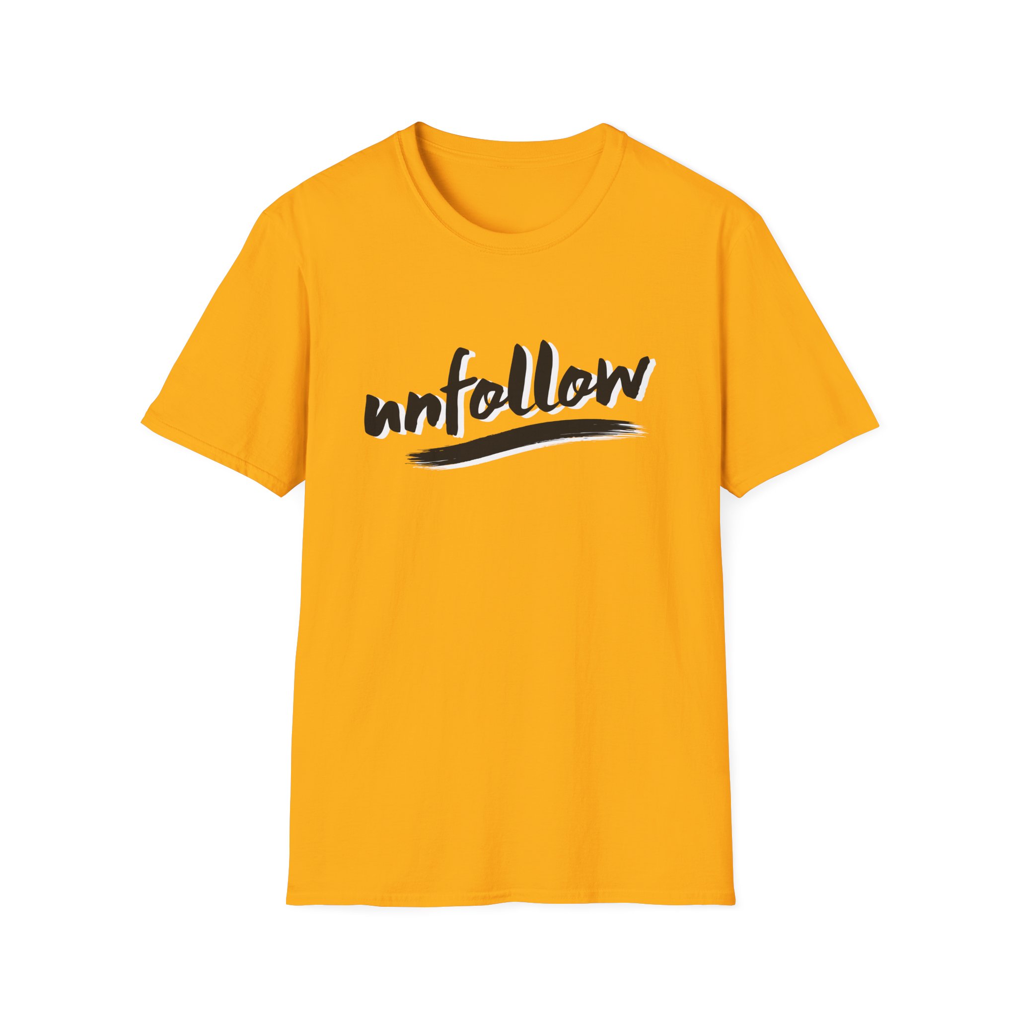 Shubble Unfollow Unisex Softstyle T-Shirt