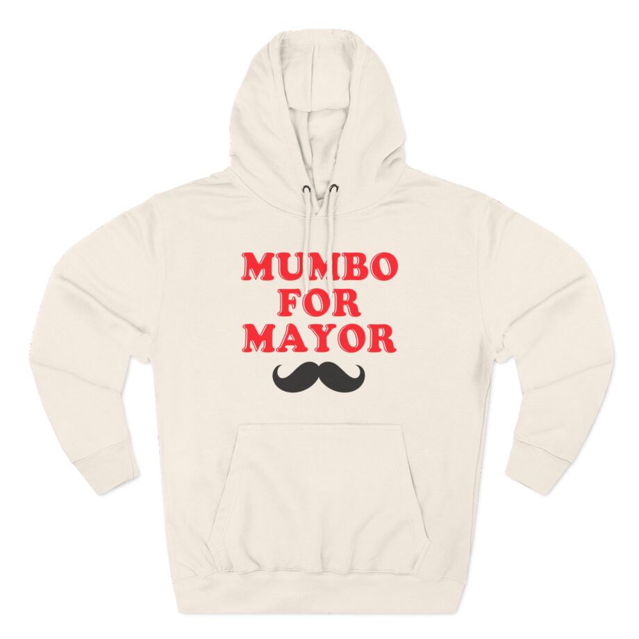 Mumbo Jumbo Mumbo for Mayor Three-Panel Fleece Hoodie