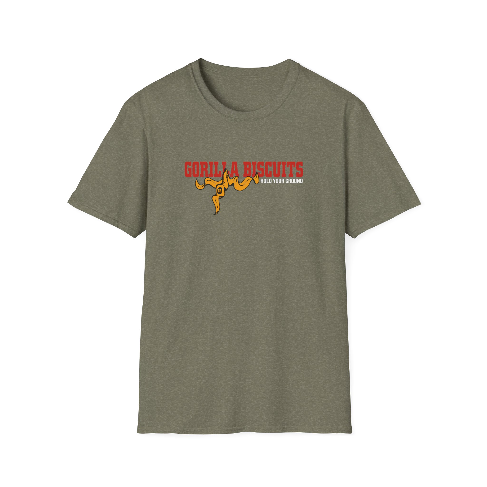 Gorilla Biscuits Hold Your Ground Unisex Softstyle T-Shirt