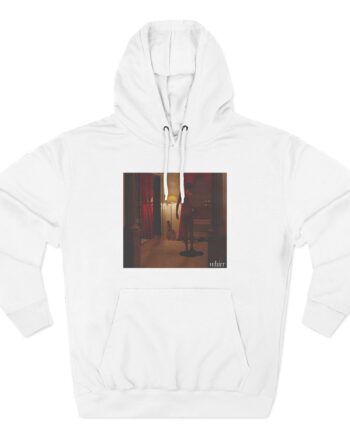 Whirr Distressor Cover Three-Panel Fleece Hoodie
