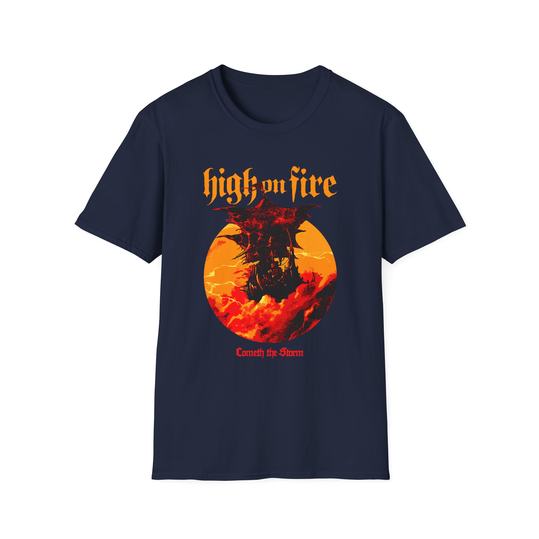 High on Fire Cometh the Storm Unisex Softstyle T-Shirt
