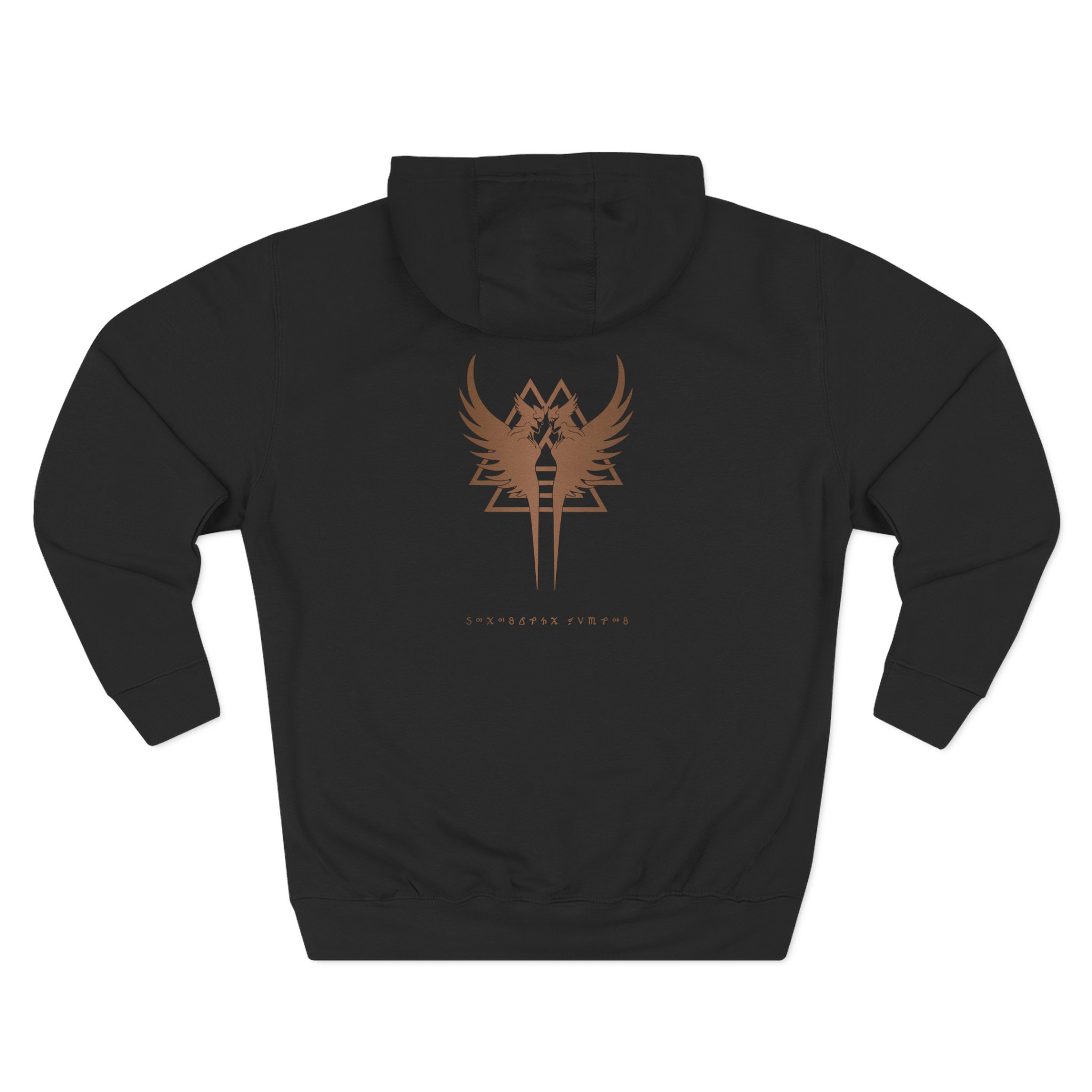 Cradle of Filth the Screaming of the Valkyries Three-Panel Fleece Hoodie